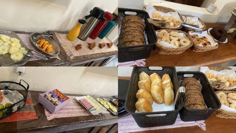 Food and drinks in Pousada Rubbi Violeta