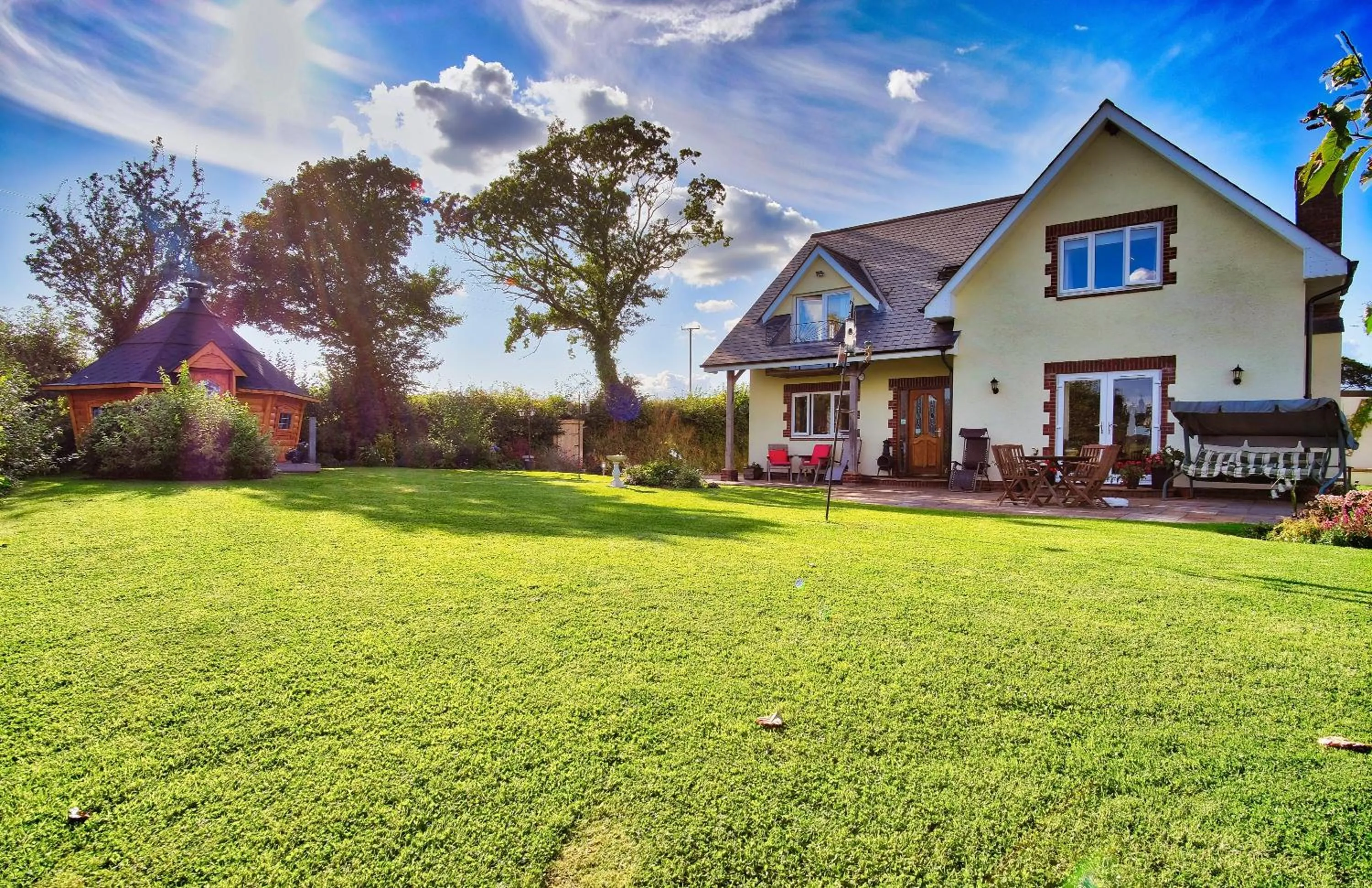 Property building in Henbere Farm B&B