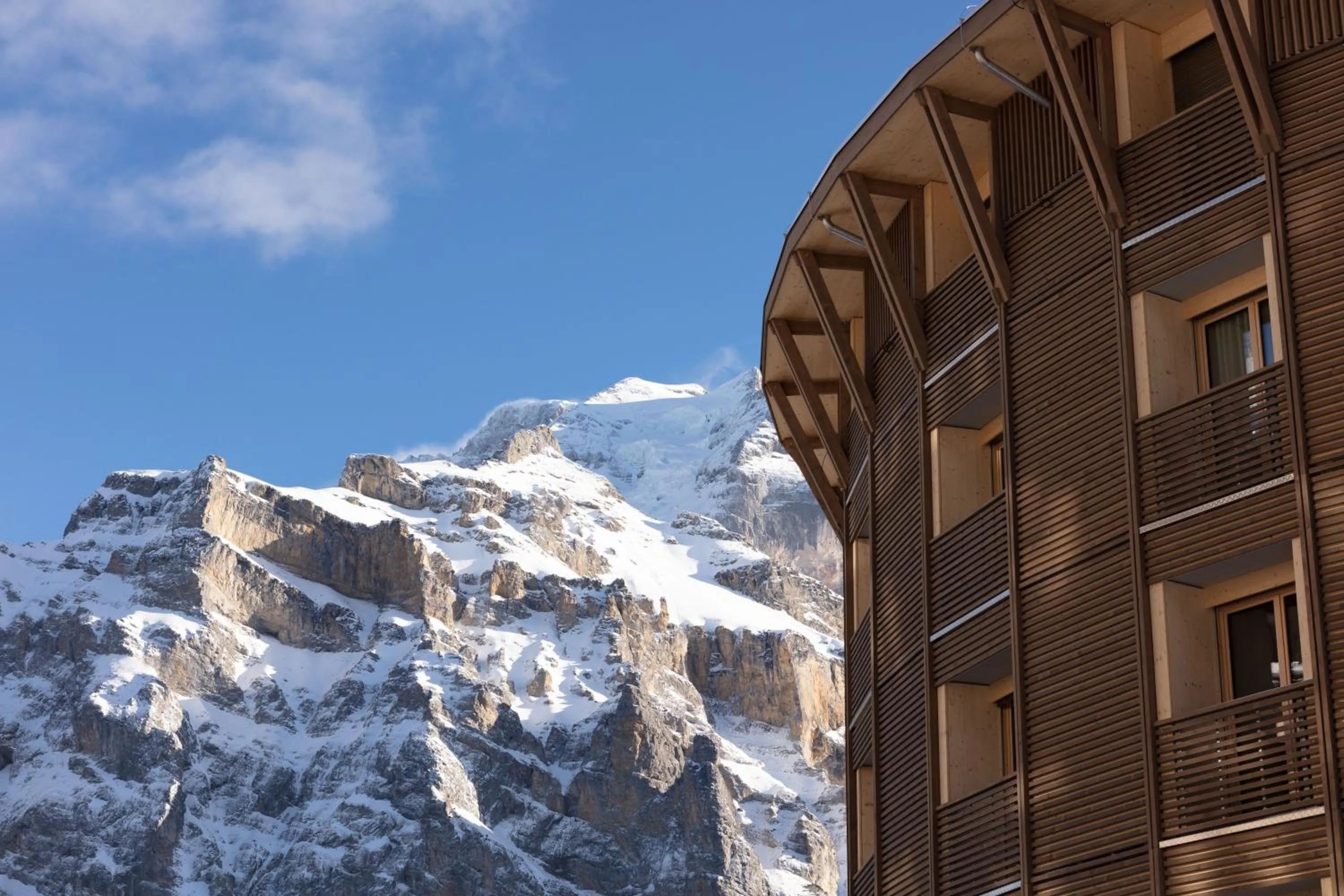 Property building in Hotel Mürren Palace