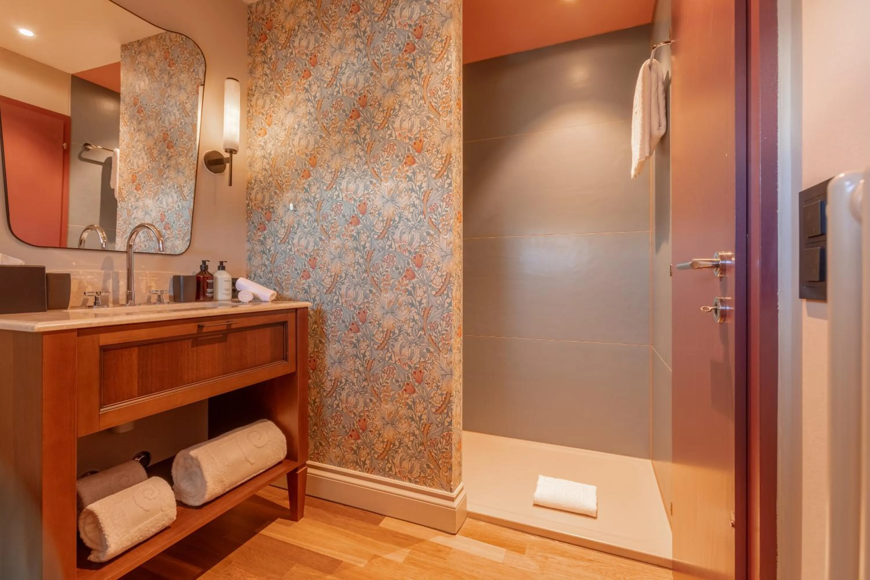 Bathroom in Hotel Mürren Palace