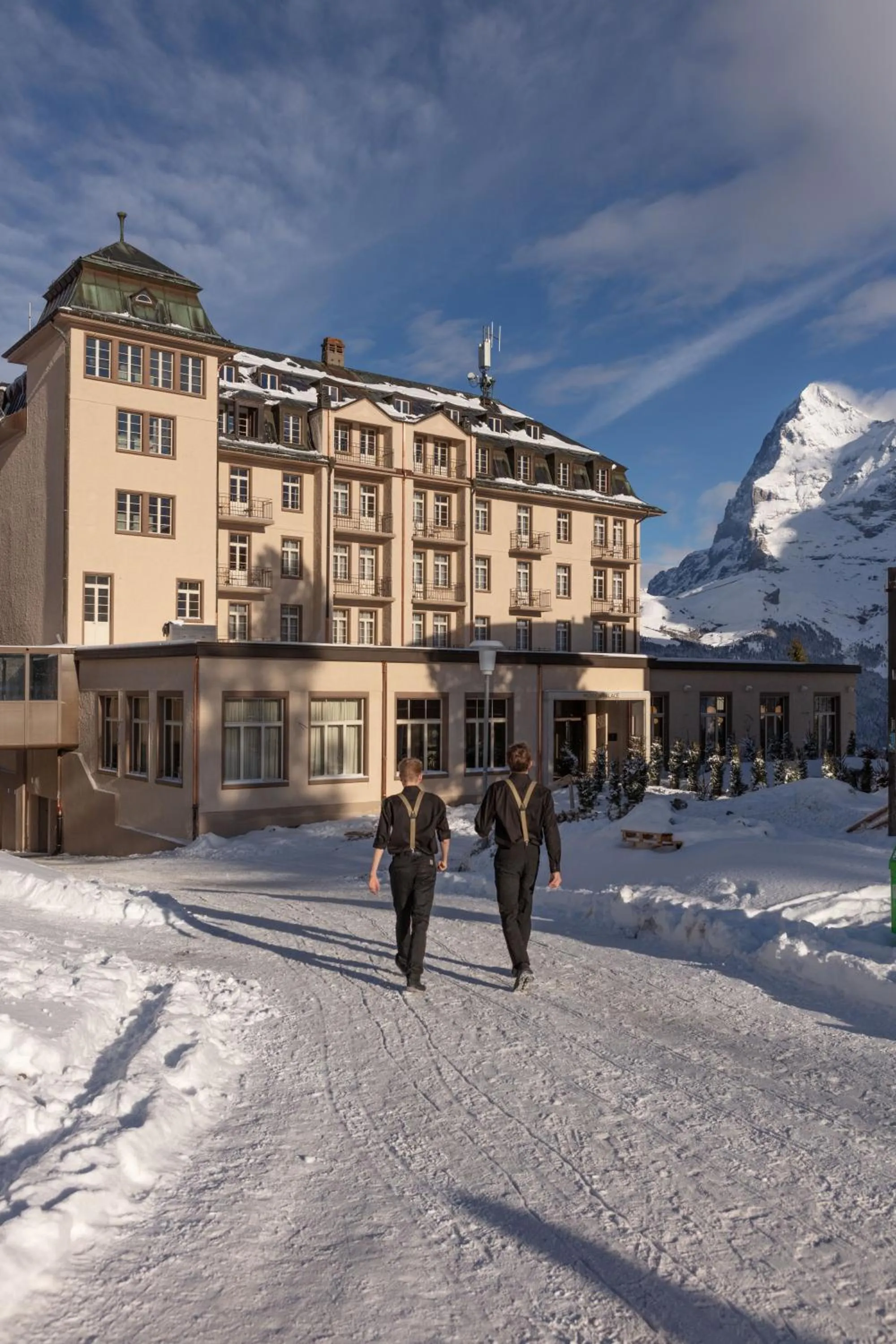 Property building in Hotel Mürren Palace