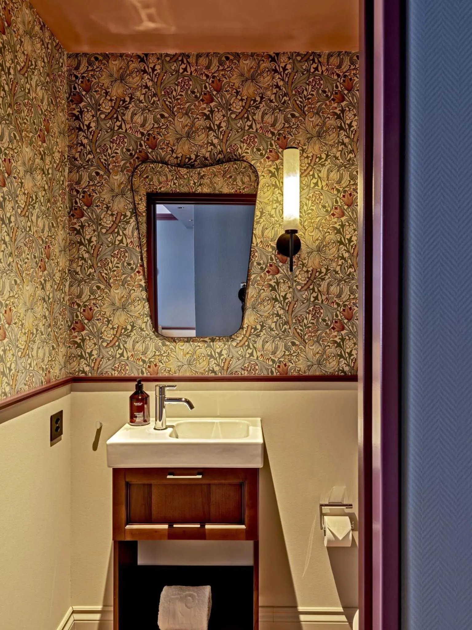 Toilet in Hotel Mürren Palace