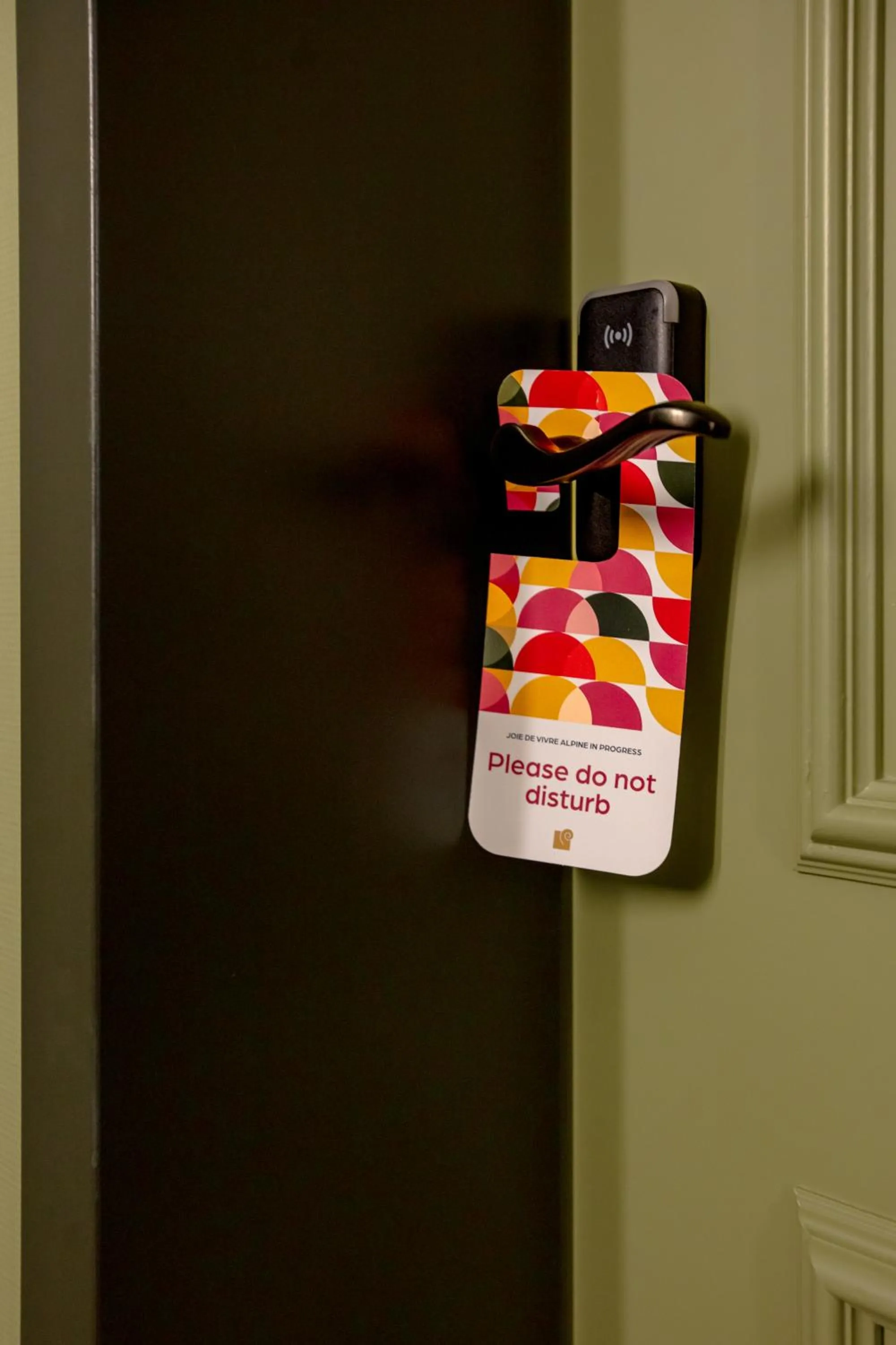 Decorative detail in Hotel Mürren Palace