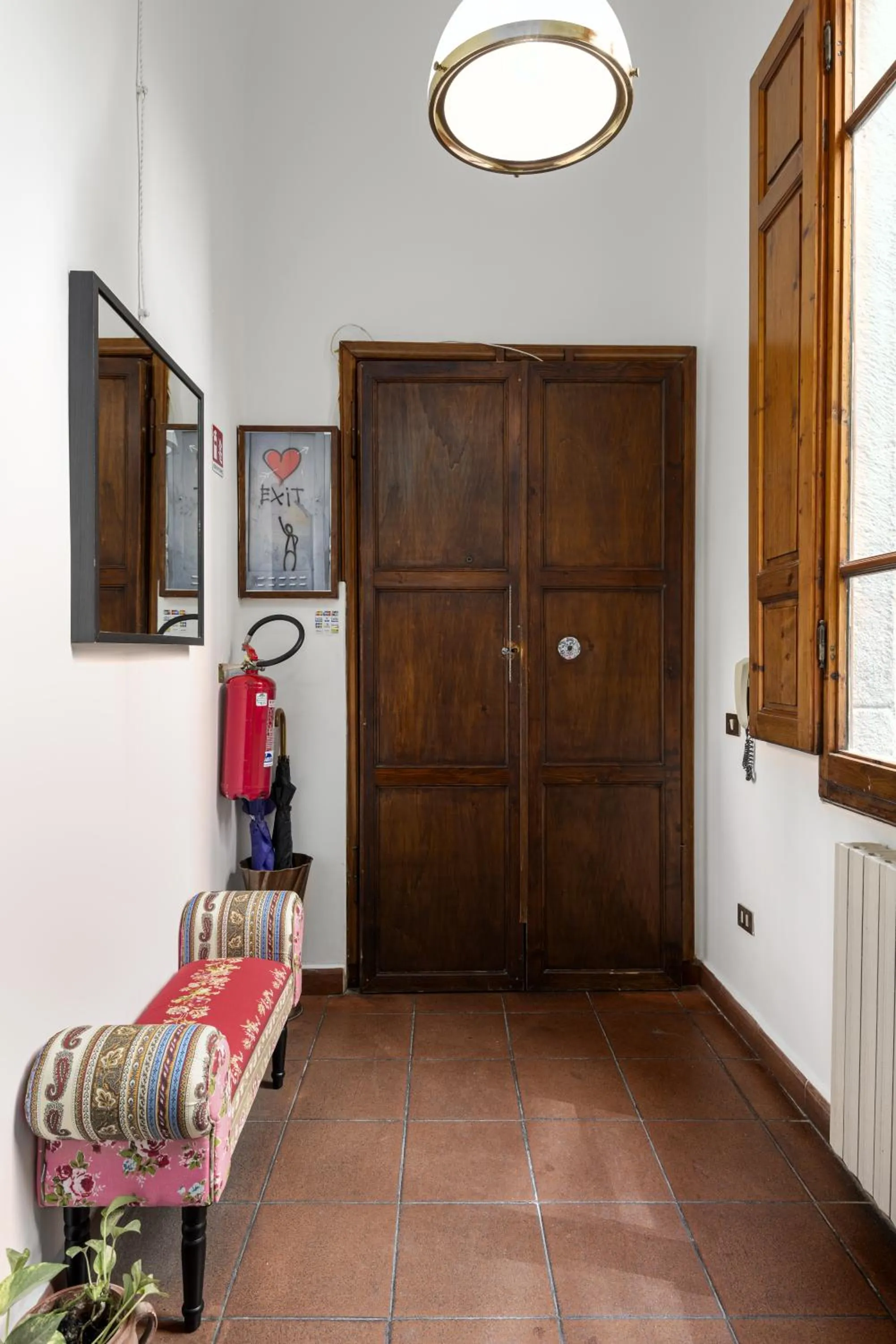 Decorative detail in Strange Uncle B&B