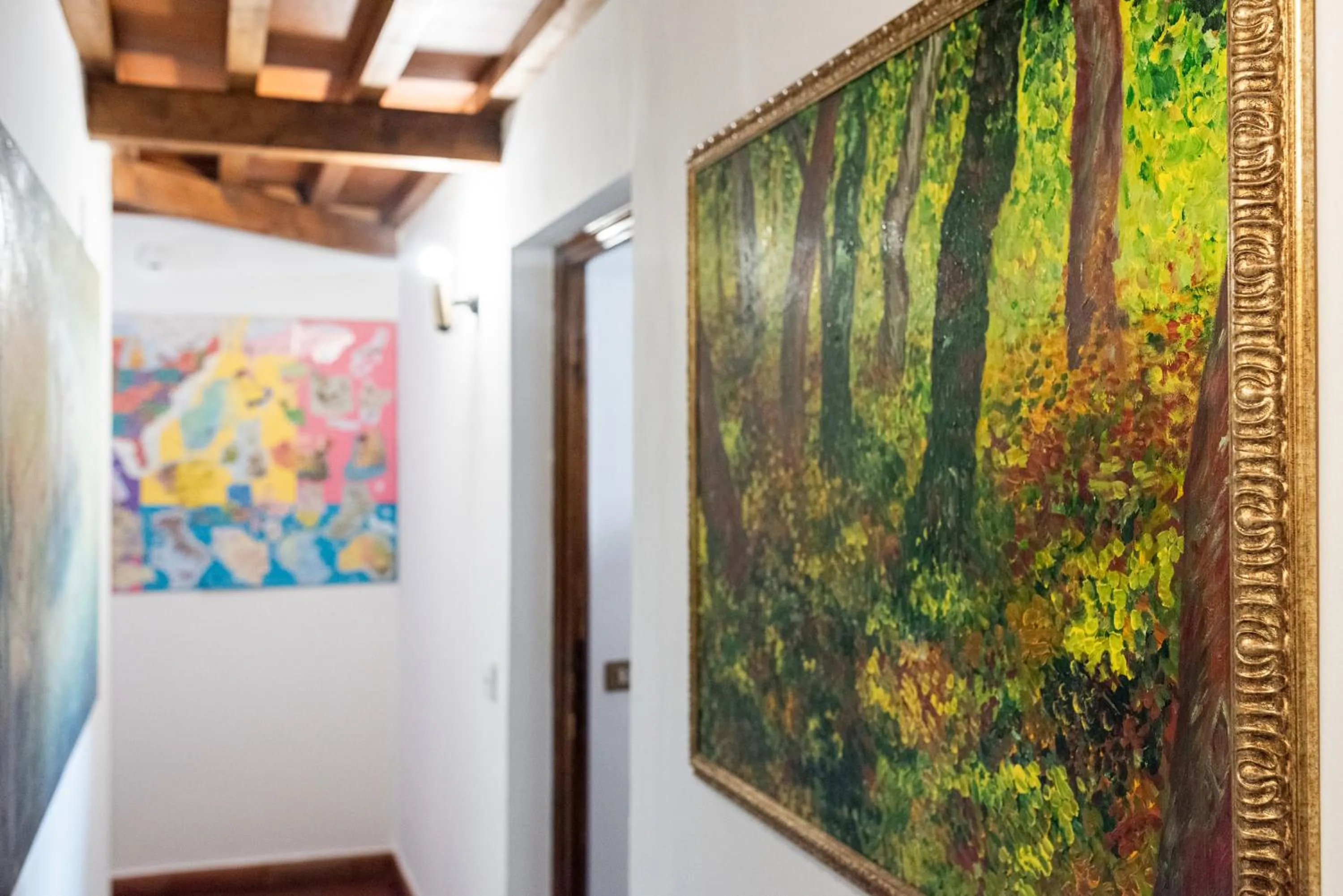 Decorative detail in Strange Uncle B&B