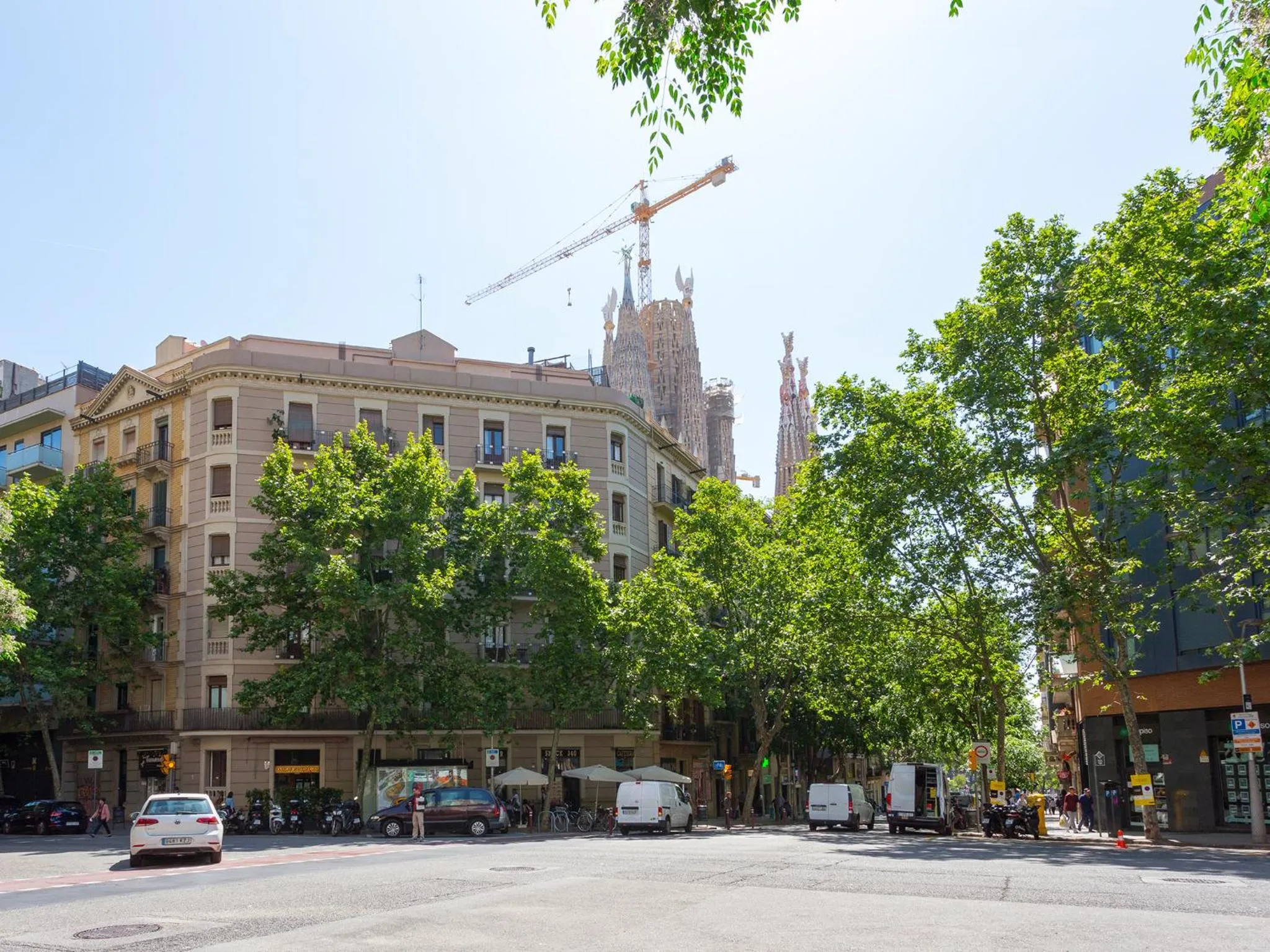 Property building in Centric Sagrada Familia Apartments