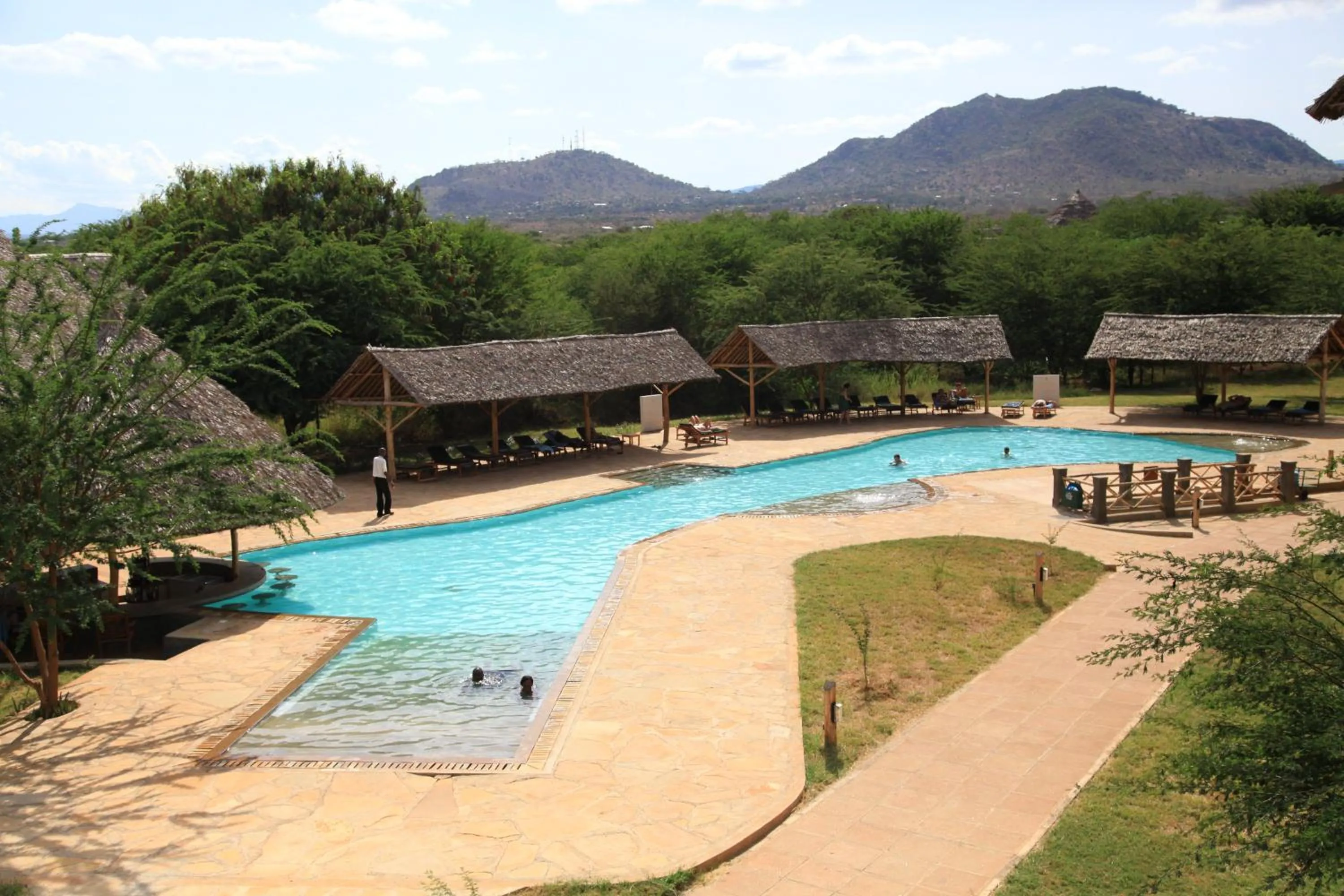 Swimming Pool in Voi Wildlife Lodge