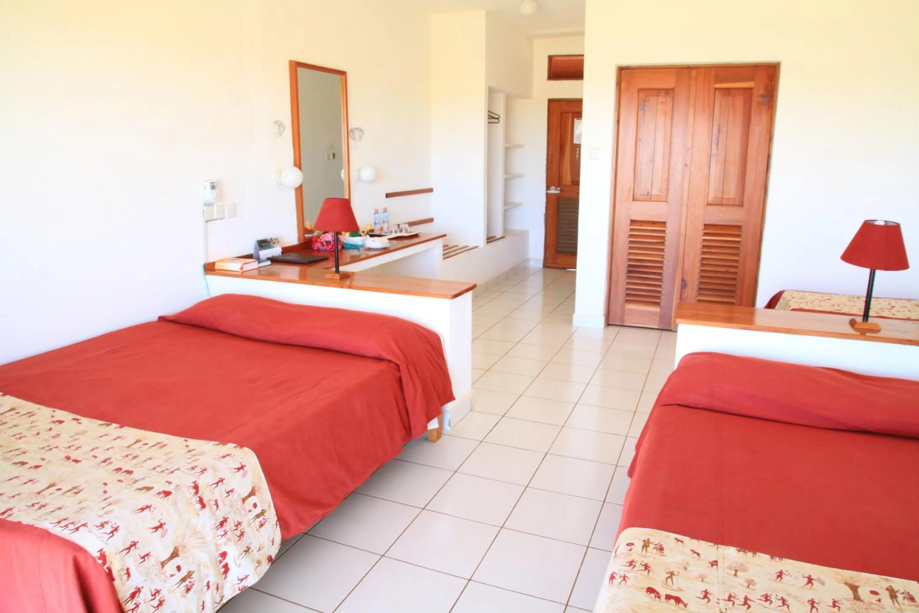 Bedroom in Voi Wildlife Lodge