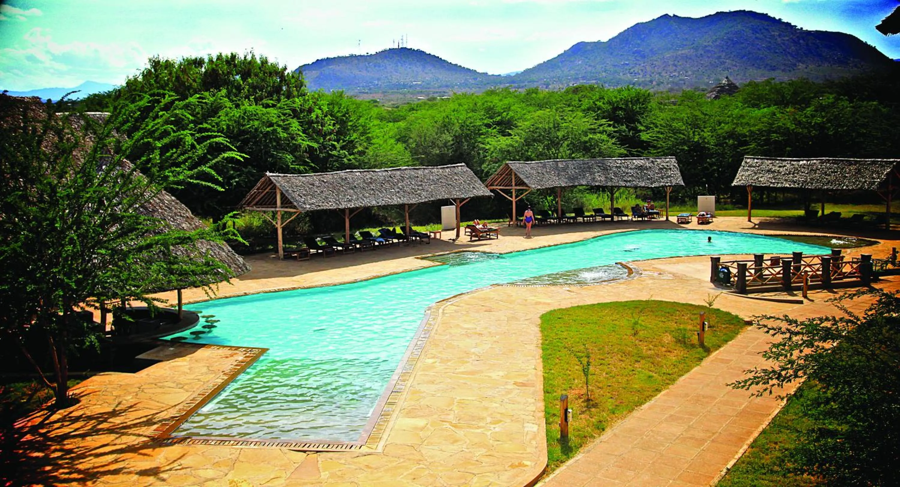 Swimming Pool in Voi Wildlife Lodge