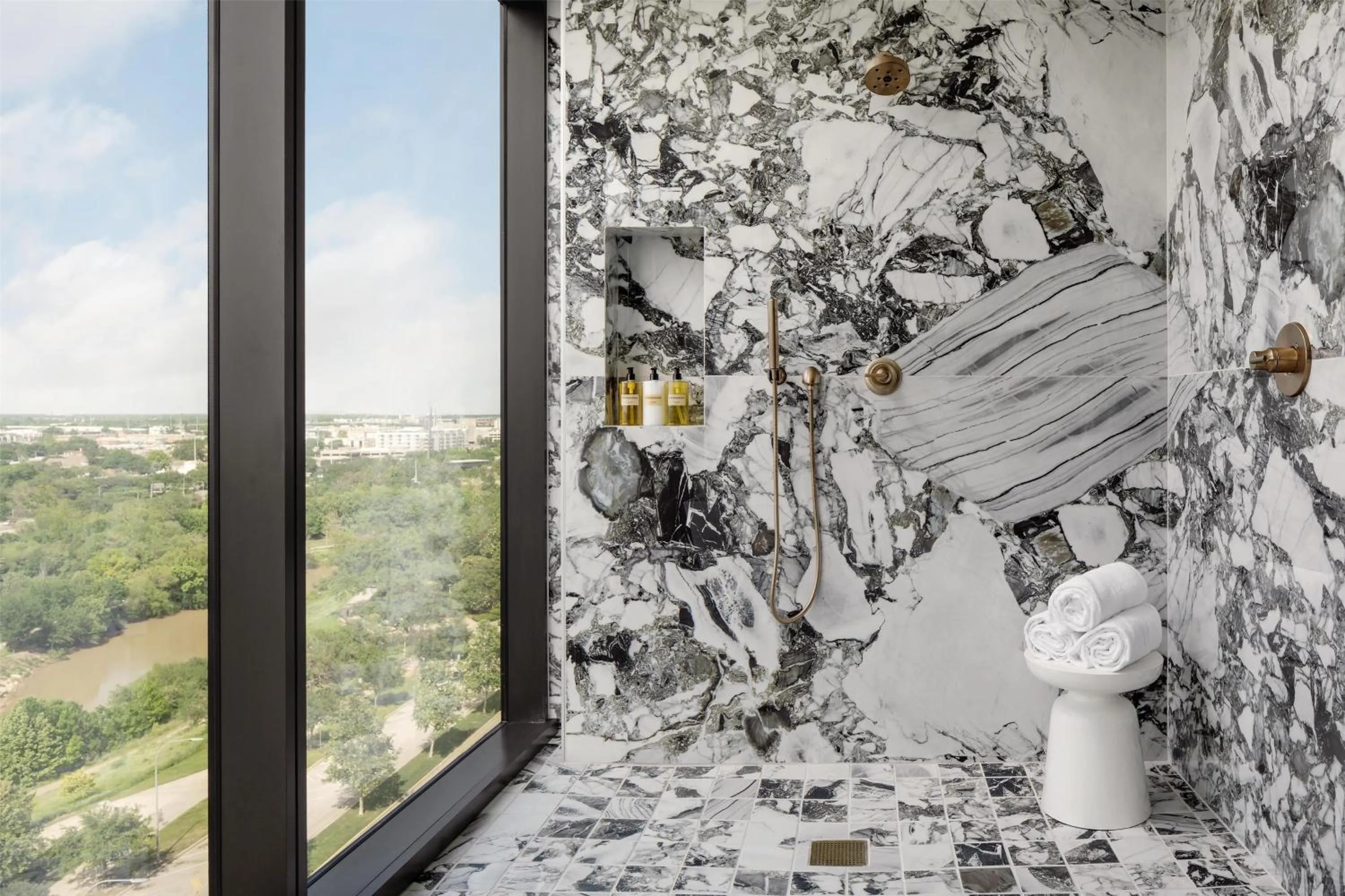 Bathroom in Thompson Houston, by Hyatt