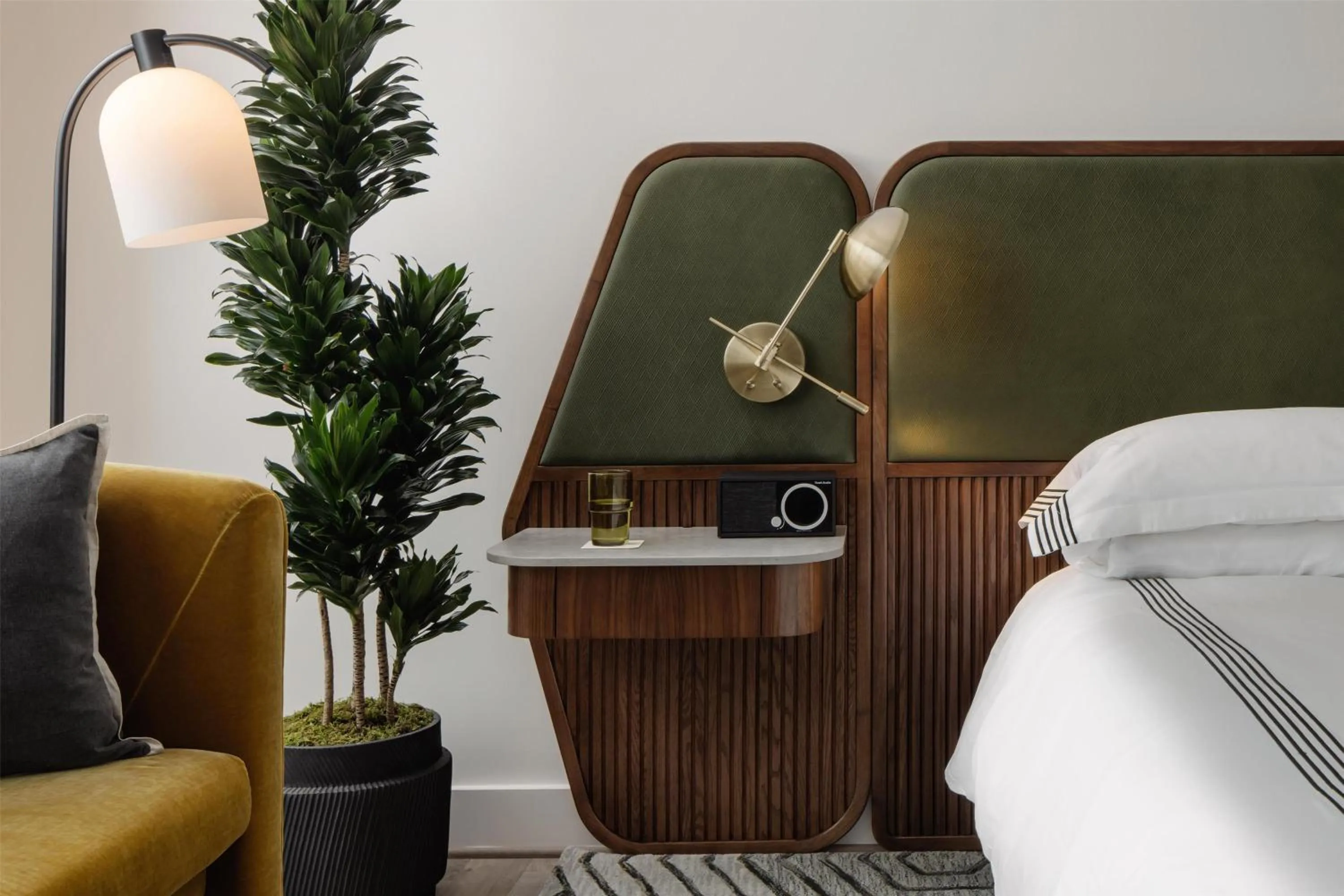 Bedroom, Bed in Thompson Houston, by Hyatt