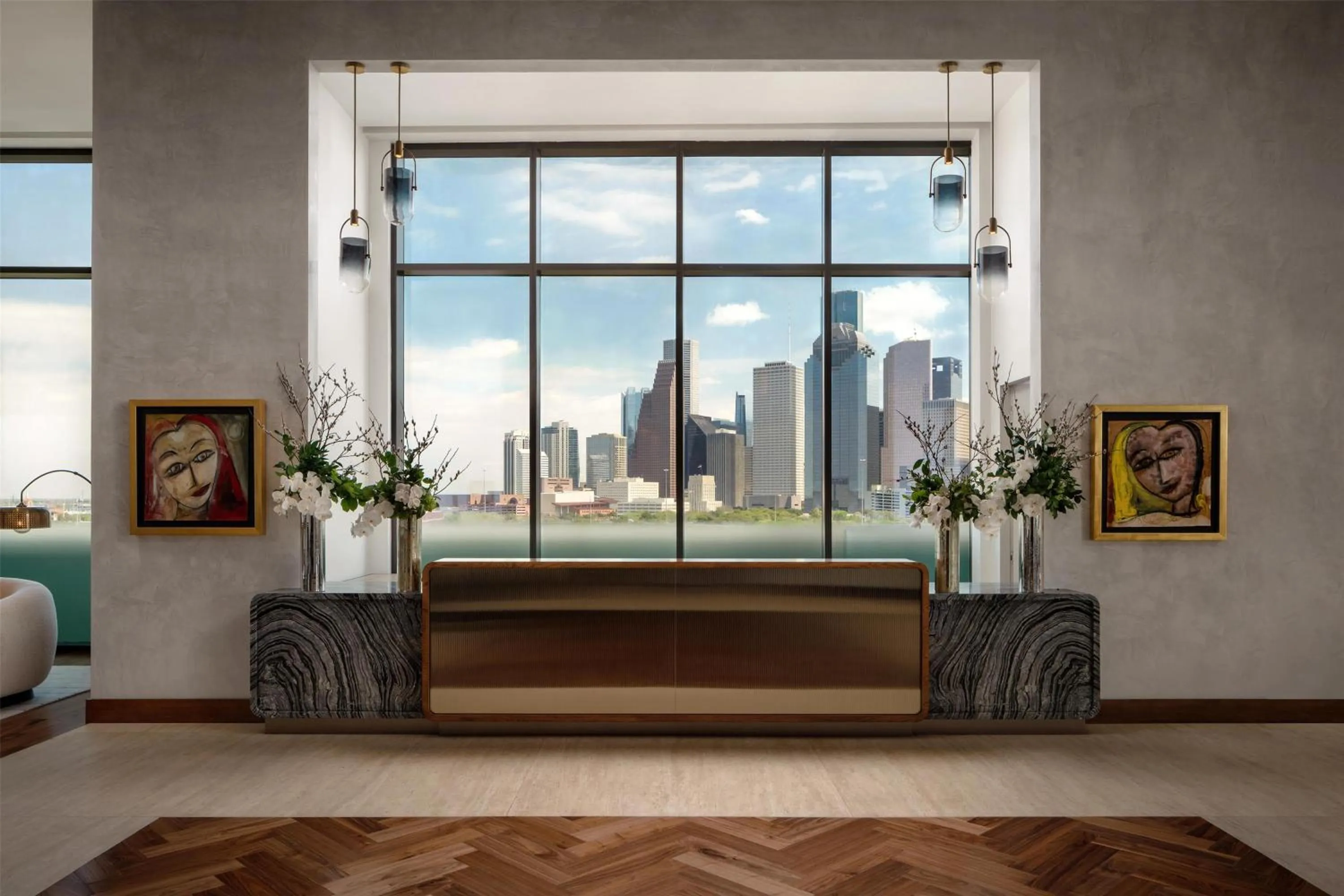 Lobby or reception in Thompson Houston, by Hyatt