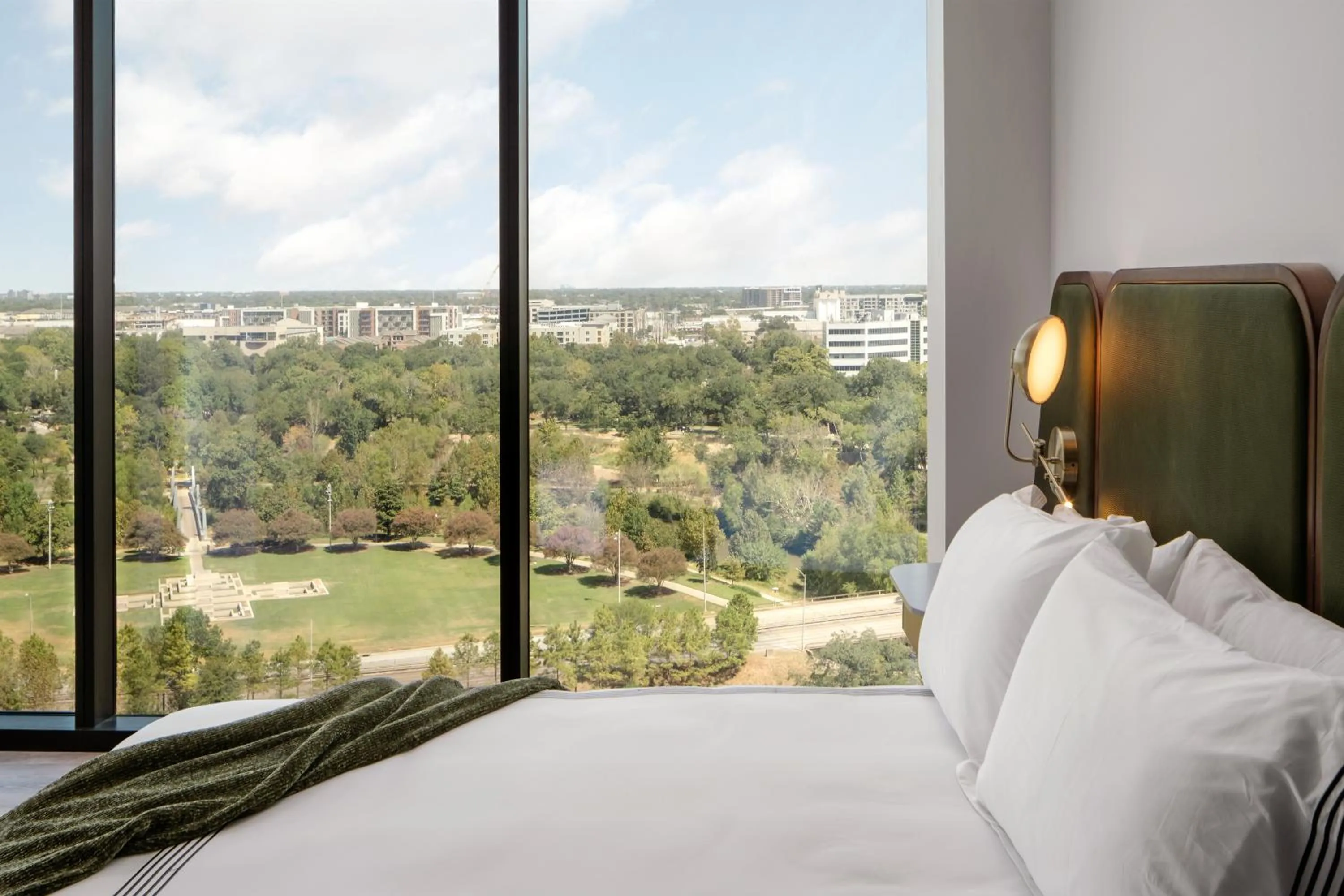 View (from property/room), Bed in Thompson Houston, by Hyatt