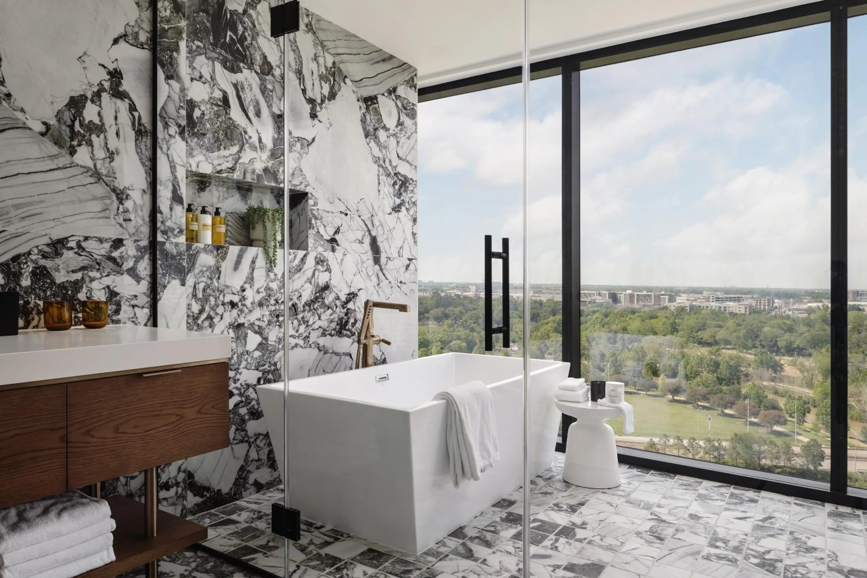 Bathroom in Thompson Houston, by Hyatt