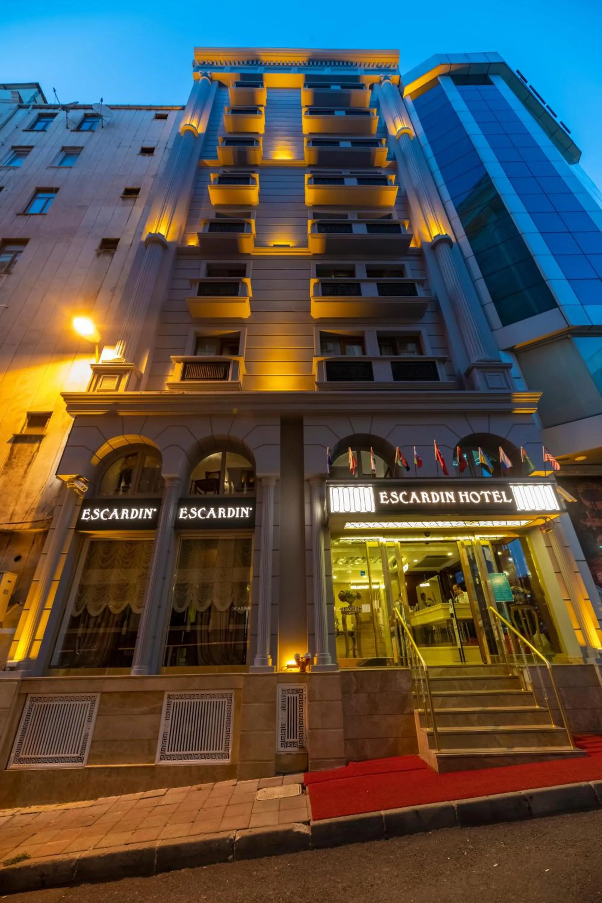 Property building in Escardın hotel