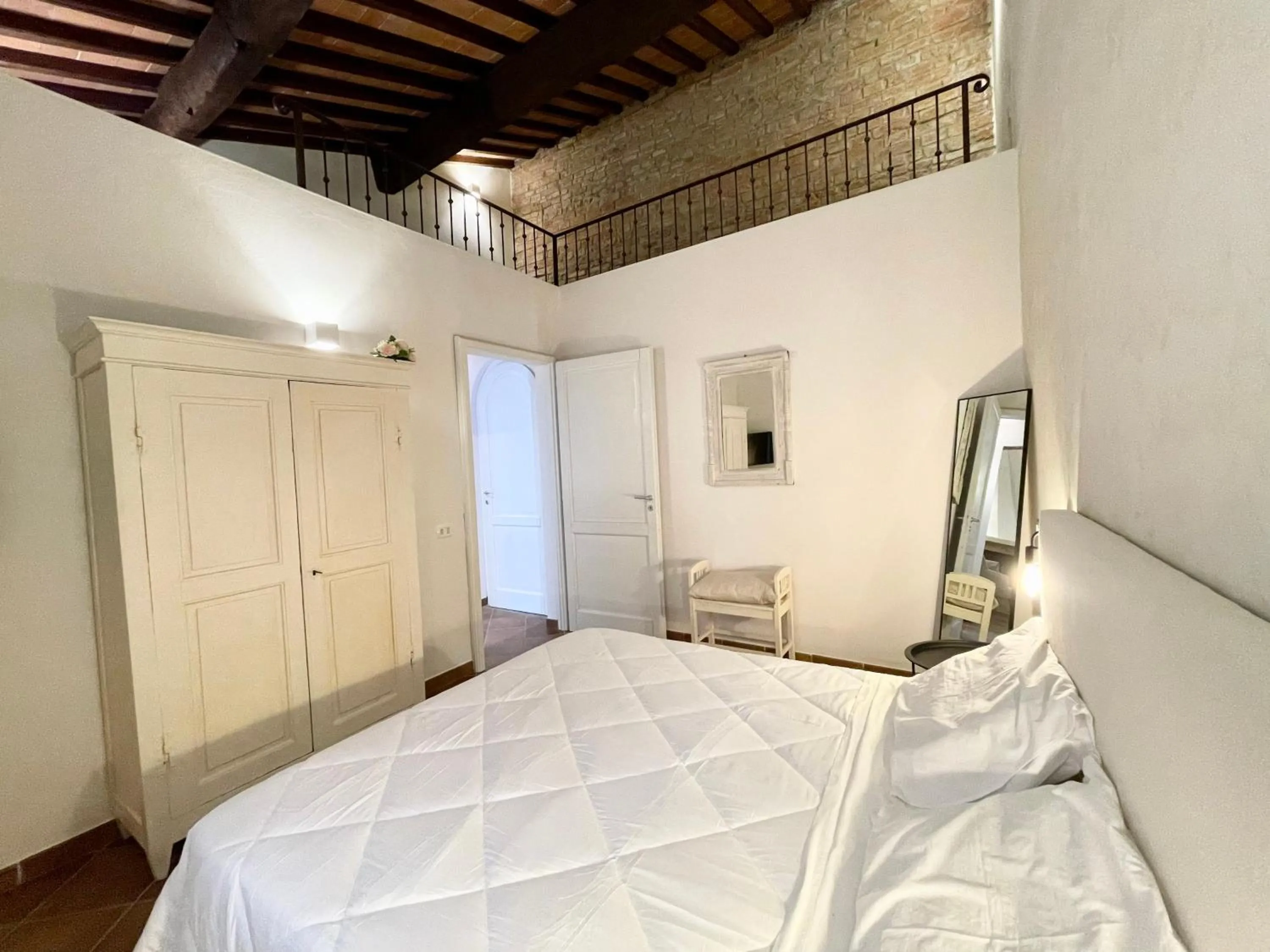 Bedroom, Bed in Agriturismo Antica Corte