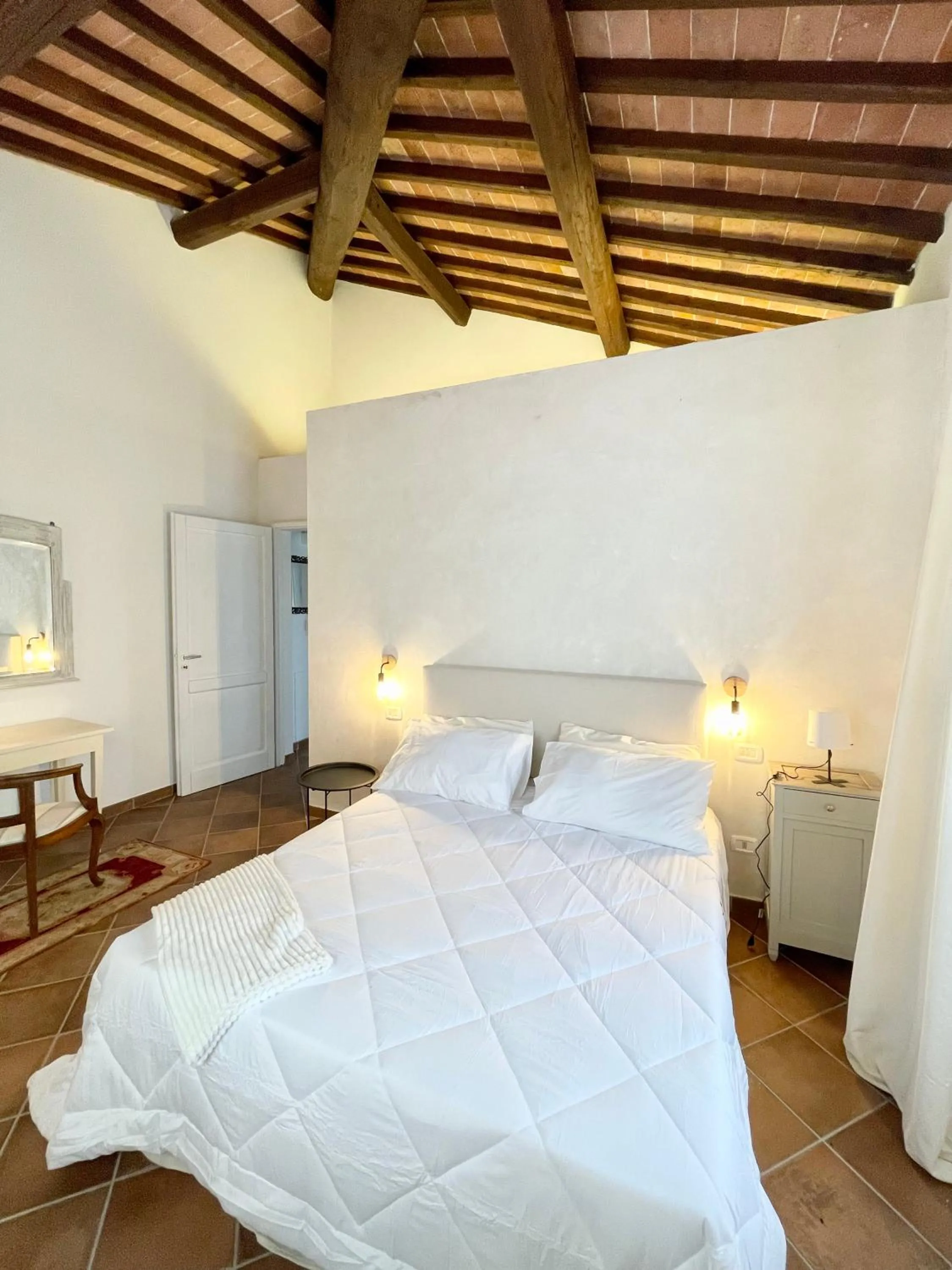 Bedroom, Bed in Agriturismo Antica Corte