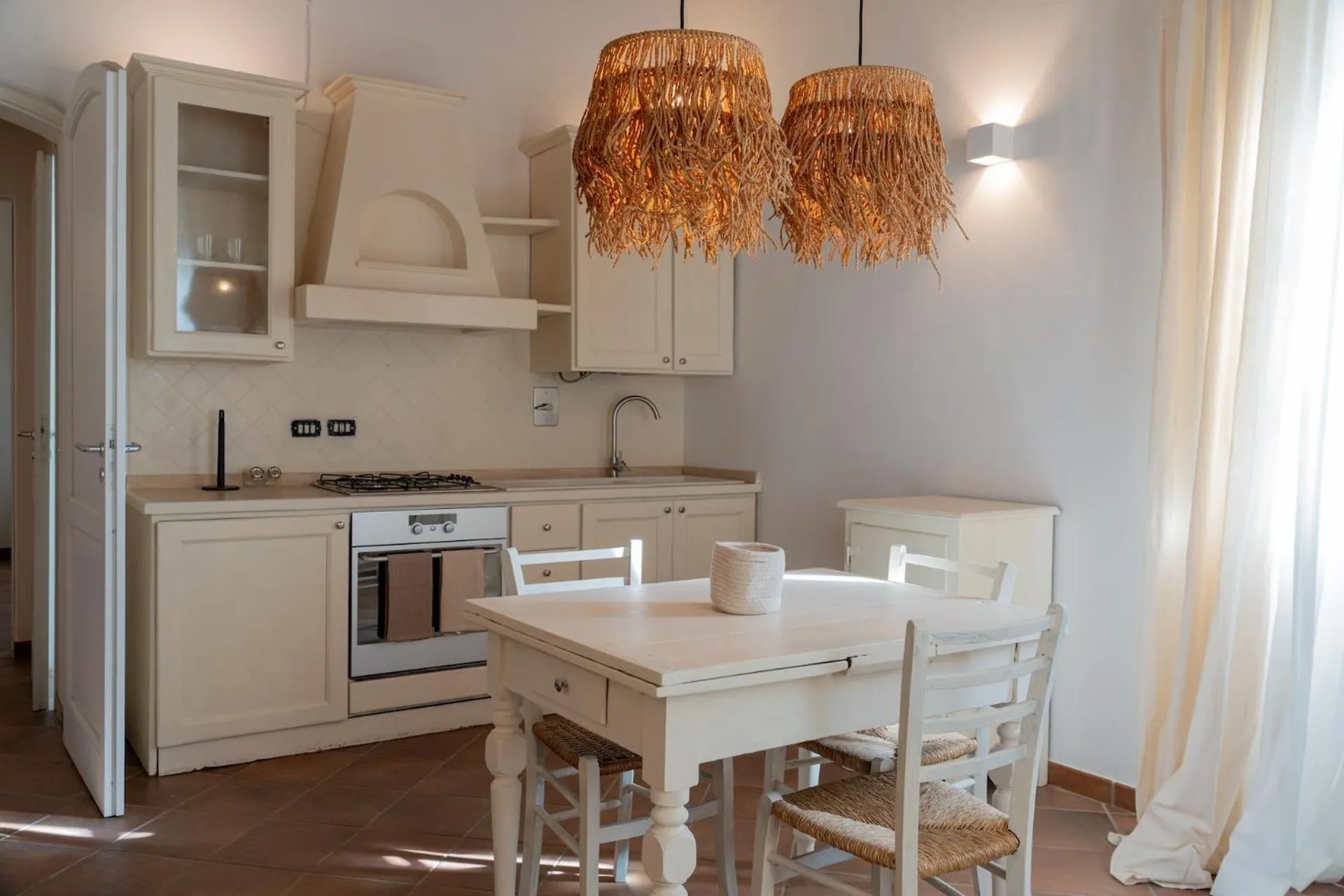 Kitchen or kitchenette in Agriturismo Antica Corte