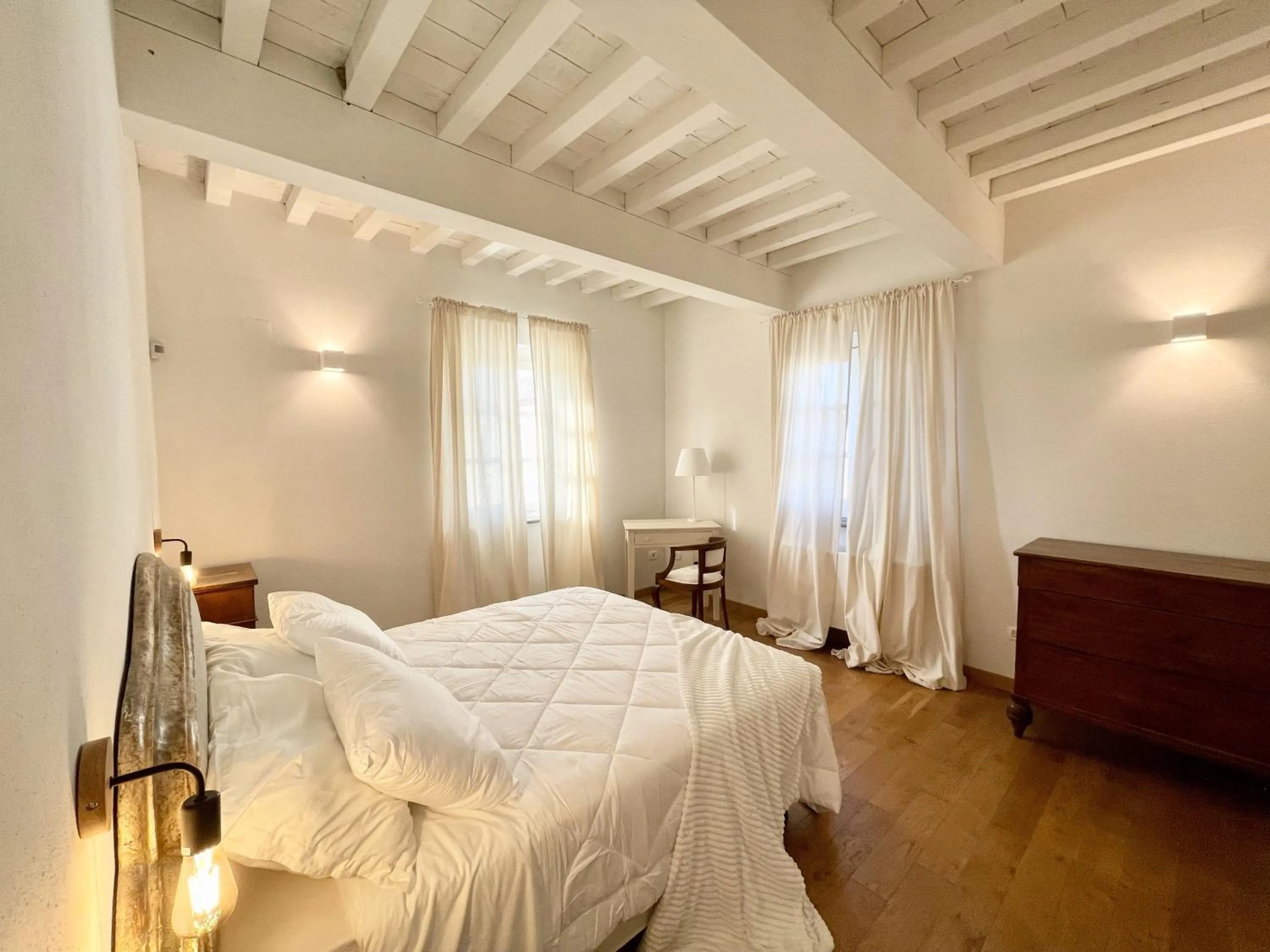 Bedroom, Bed in Agriturismo Antica Corte