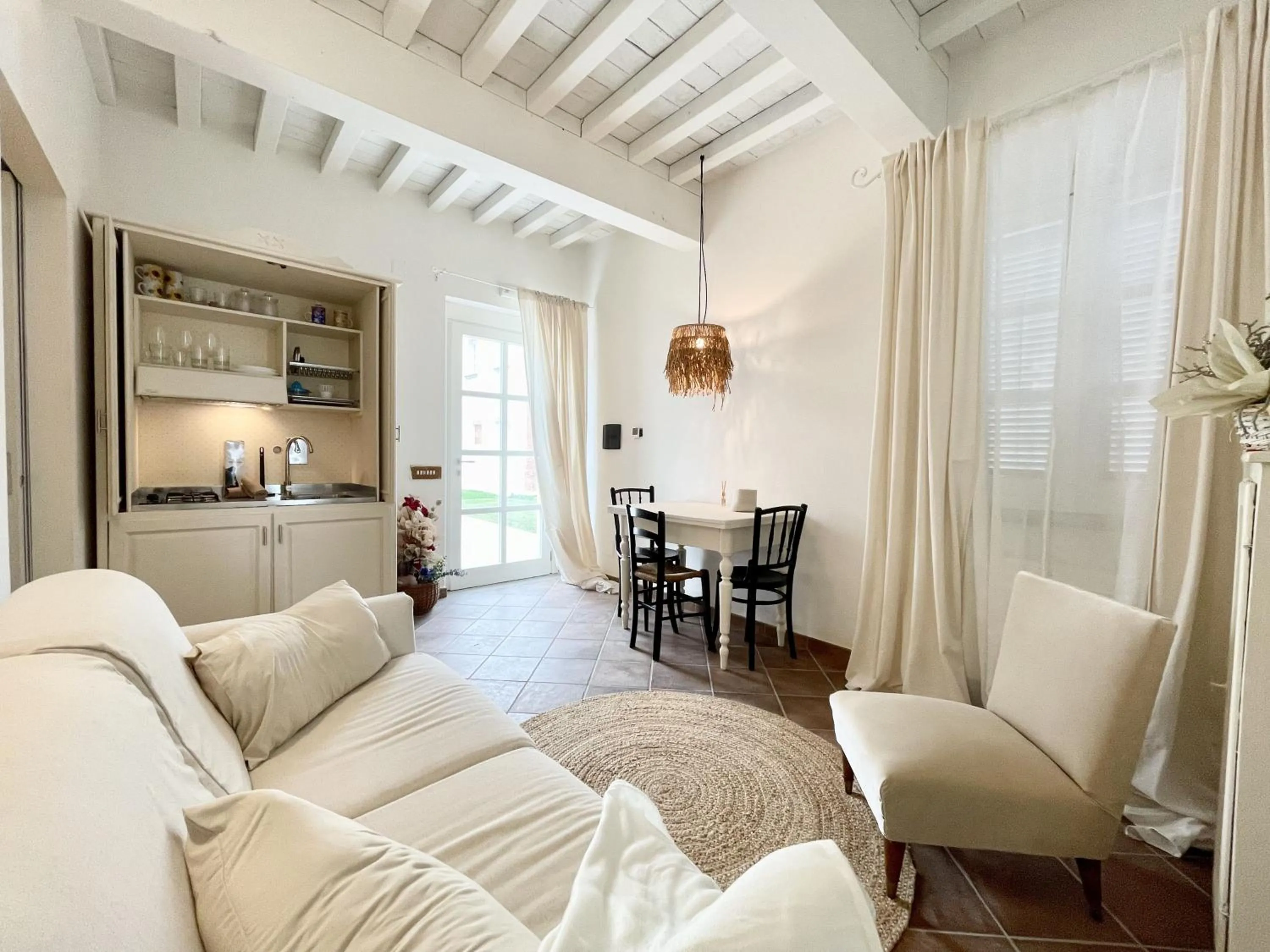 Living room in Agriturismo Antica Corte