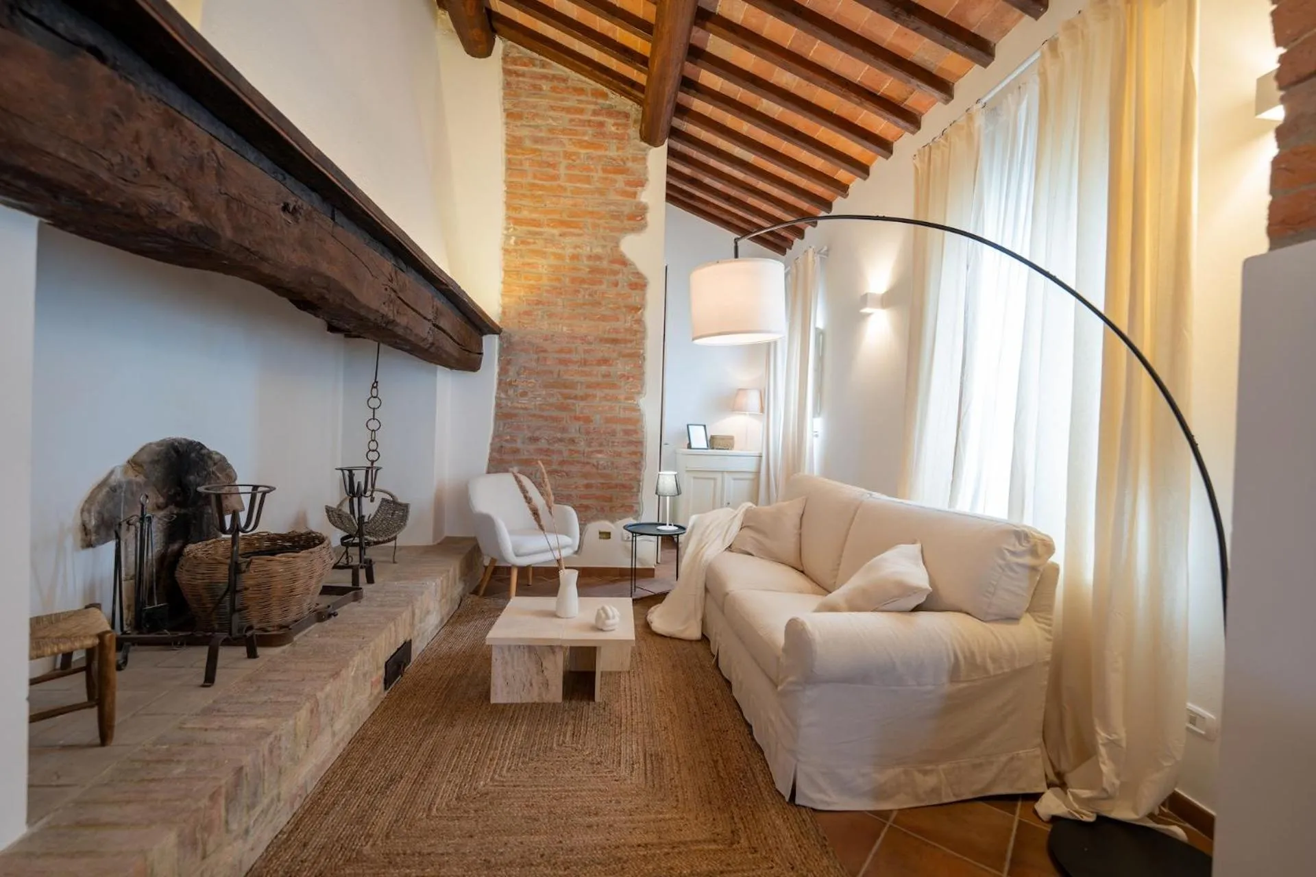 Seating area in Agriturismo Antica Corte