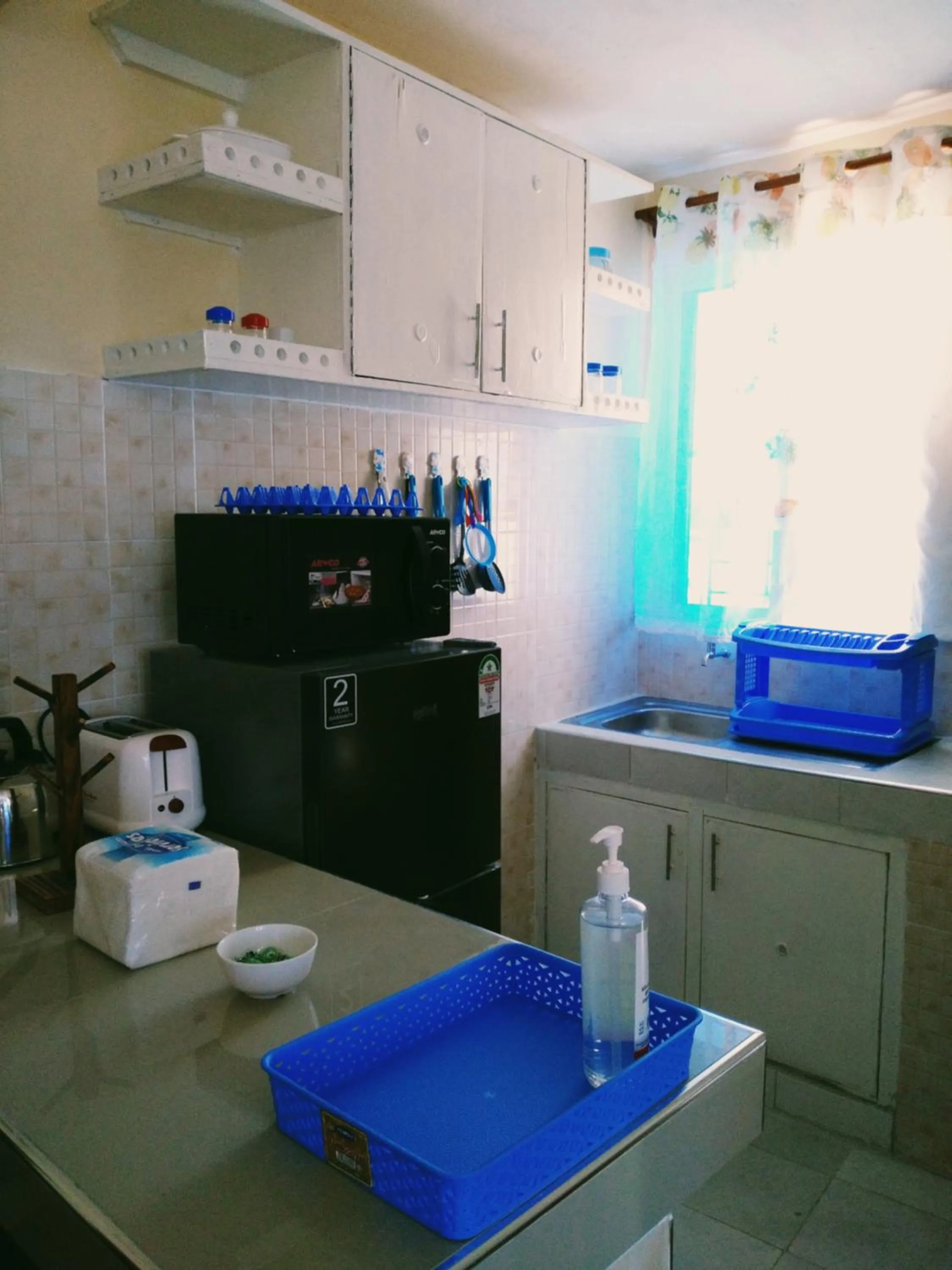 Kitchen or kitchenette in Ocean View Nyali Boutique Hotel