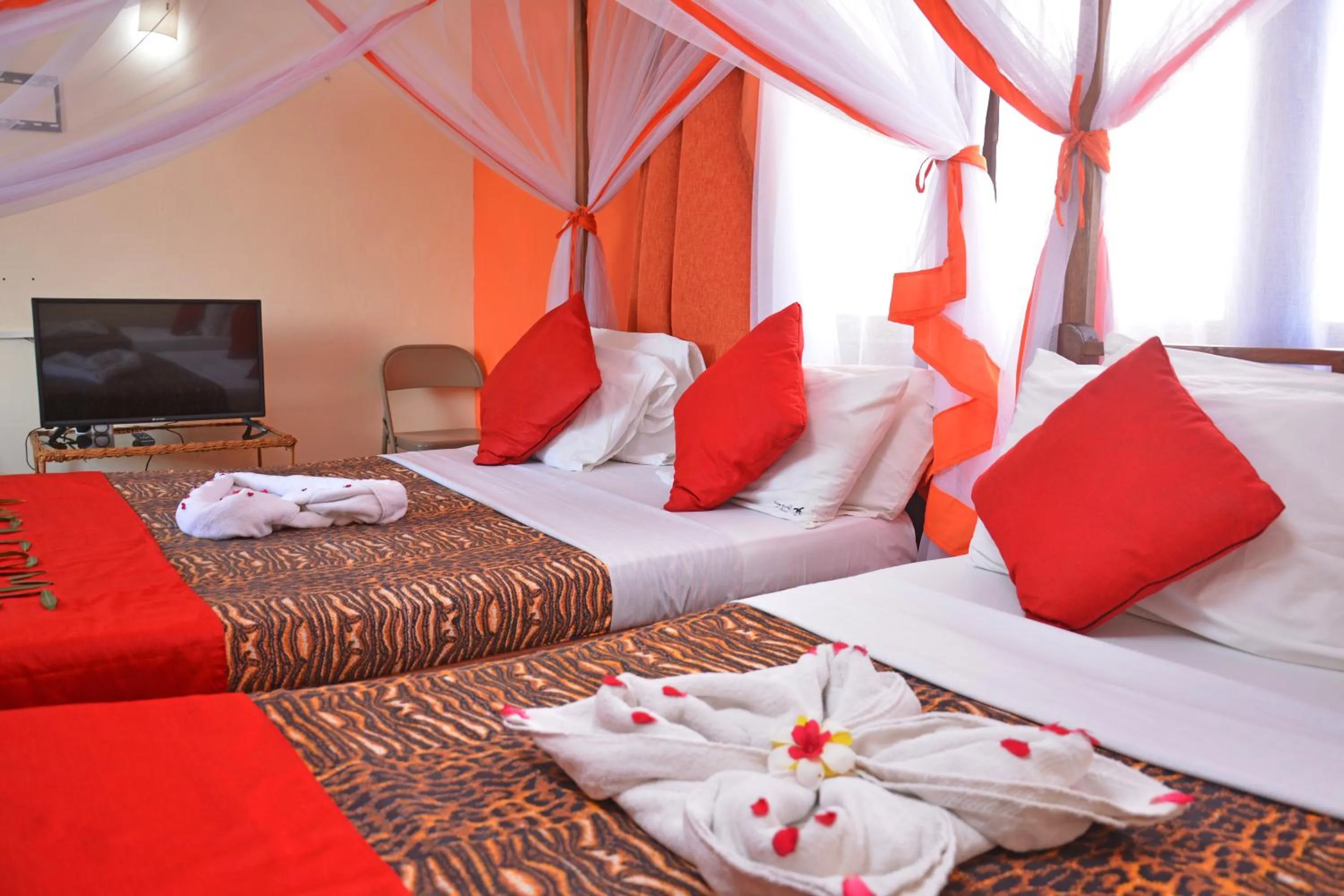 Bedroom, Bed in Ocean View Nyali Boutique Hotel