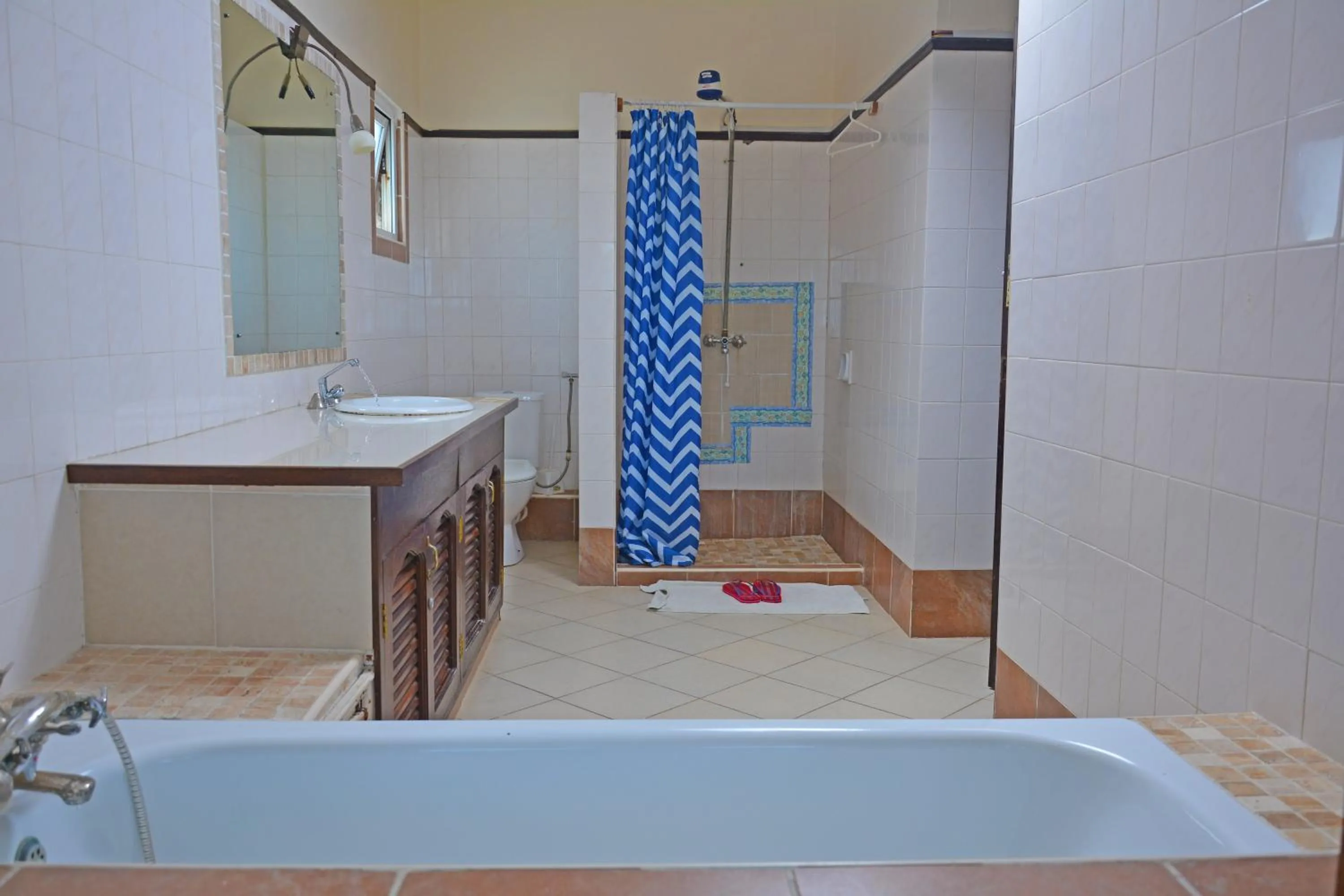 Bathroom in Ocean View Nyali Boutique Hotel