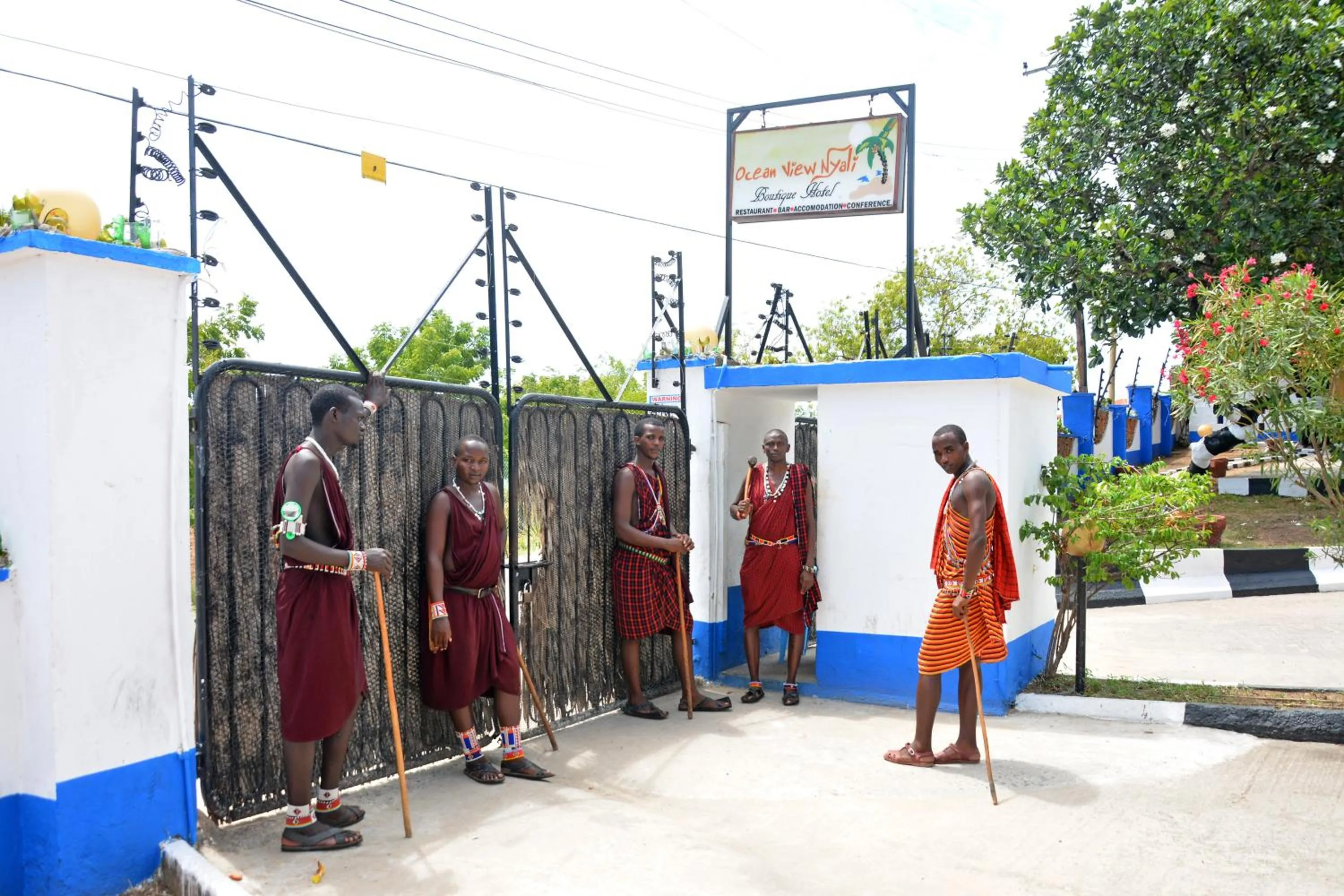 People in Ocean View Nyali Boutique Hotel