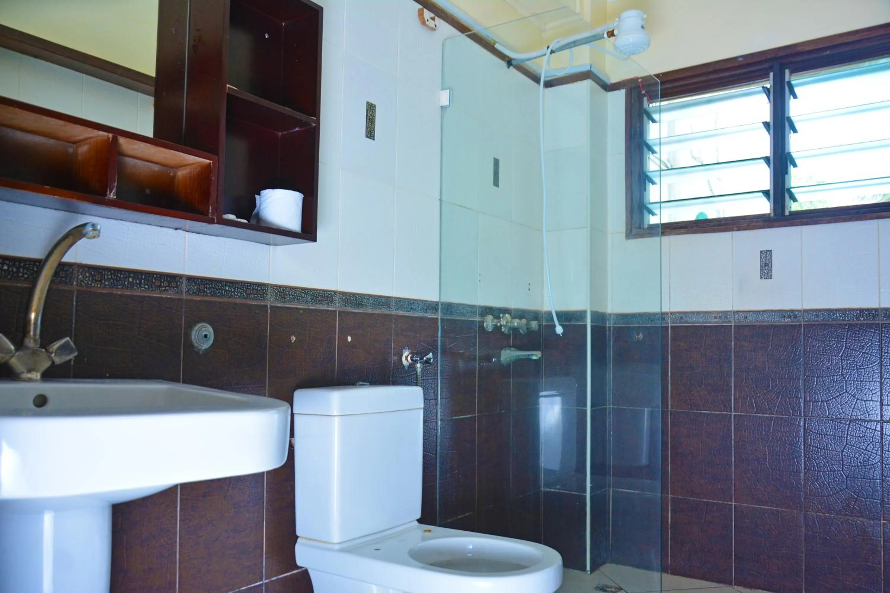 Bathroom in Ocean View Nyali Boutique Hotel