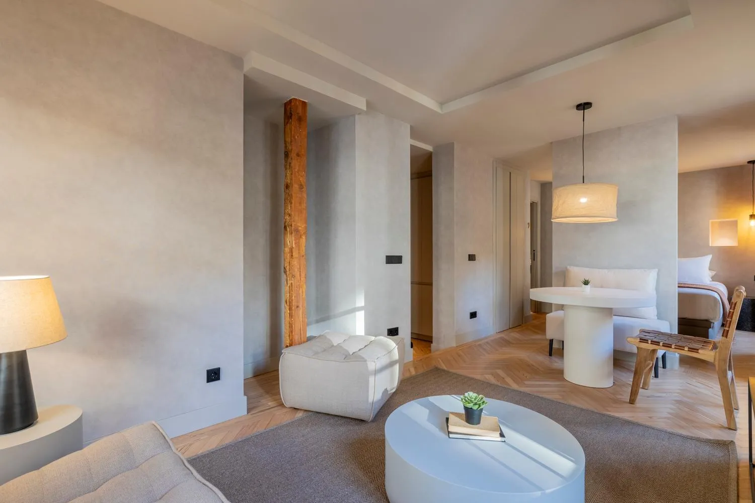 Living room in Rio by Wynwood House