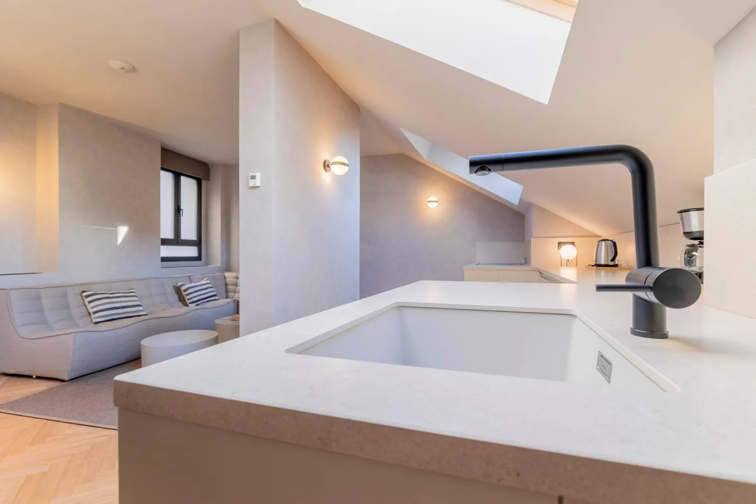 Living room in Rio by Wynwood House