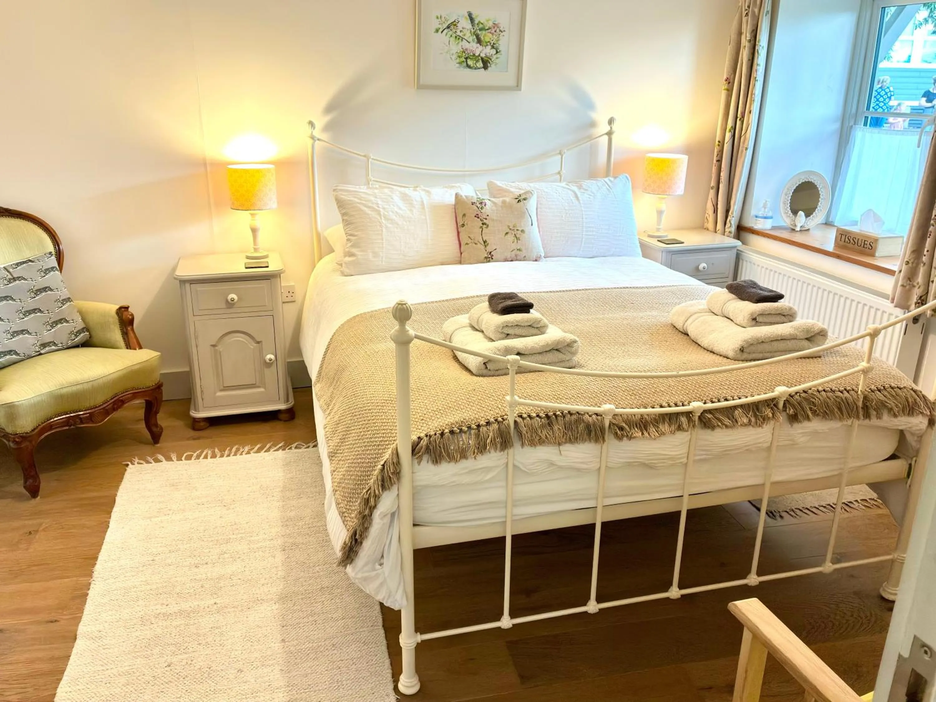 Bed in Westbury Cross House Bed & Breakfast