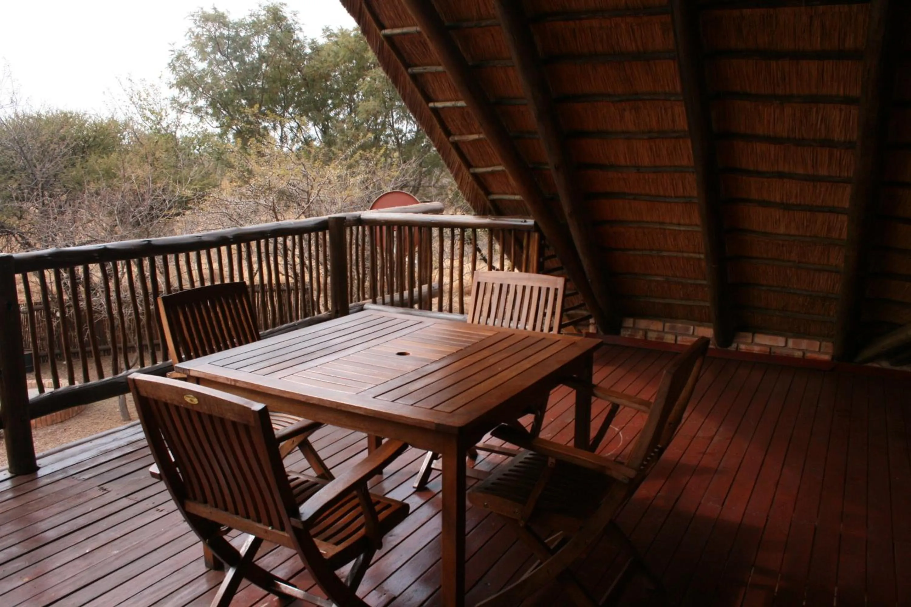 Balcony/Terrace in Makhato 84 Bush Lodge