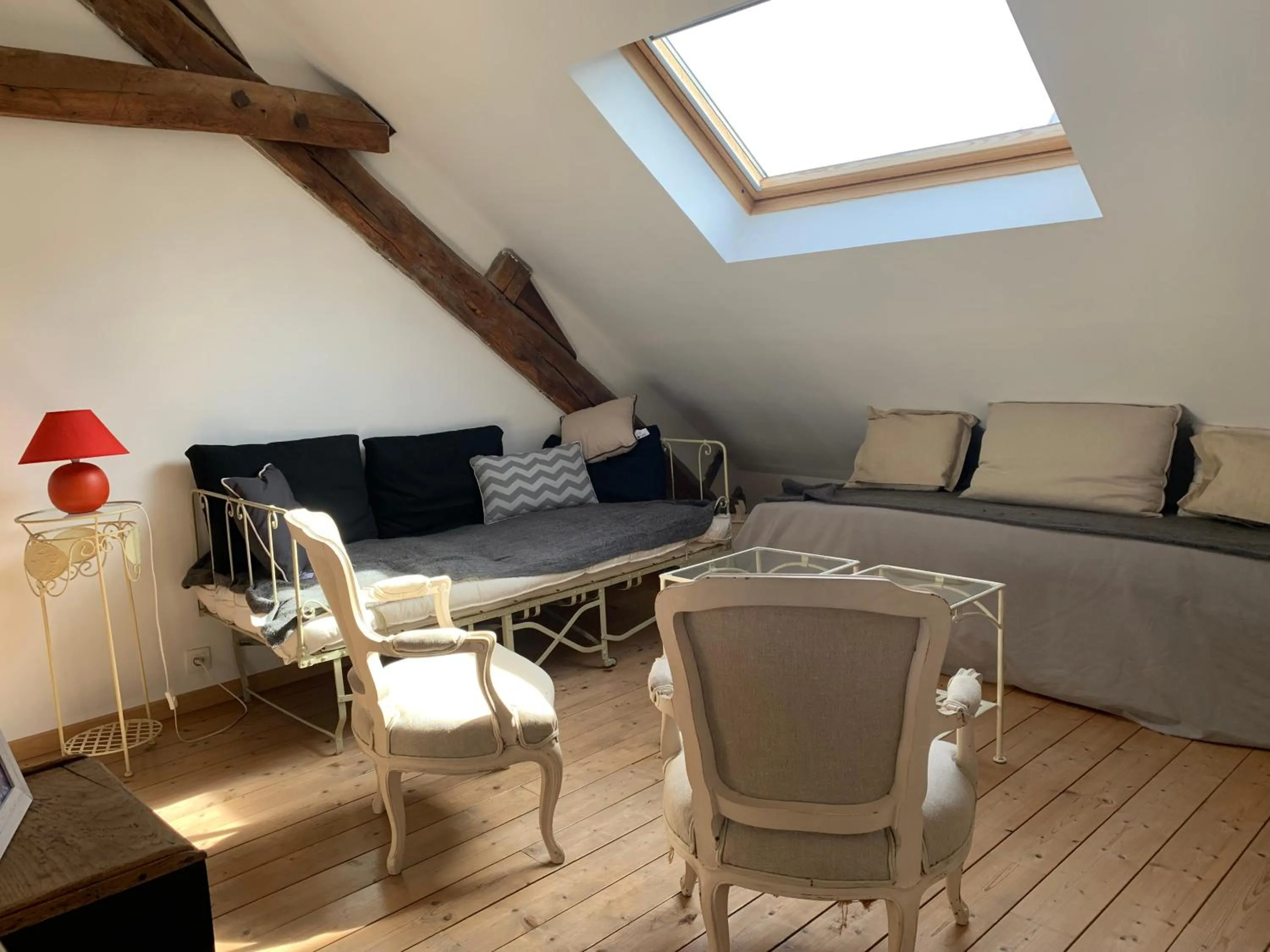 Living room in Porte de Paris