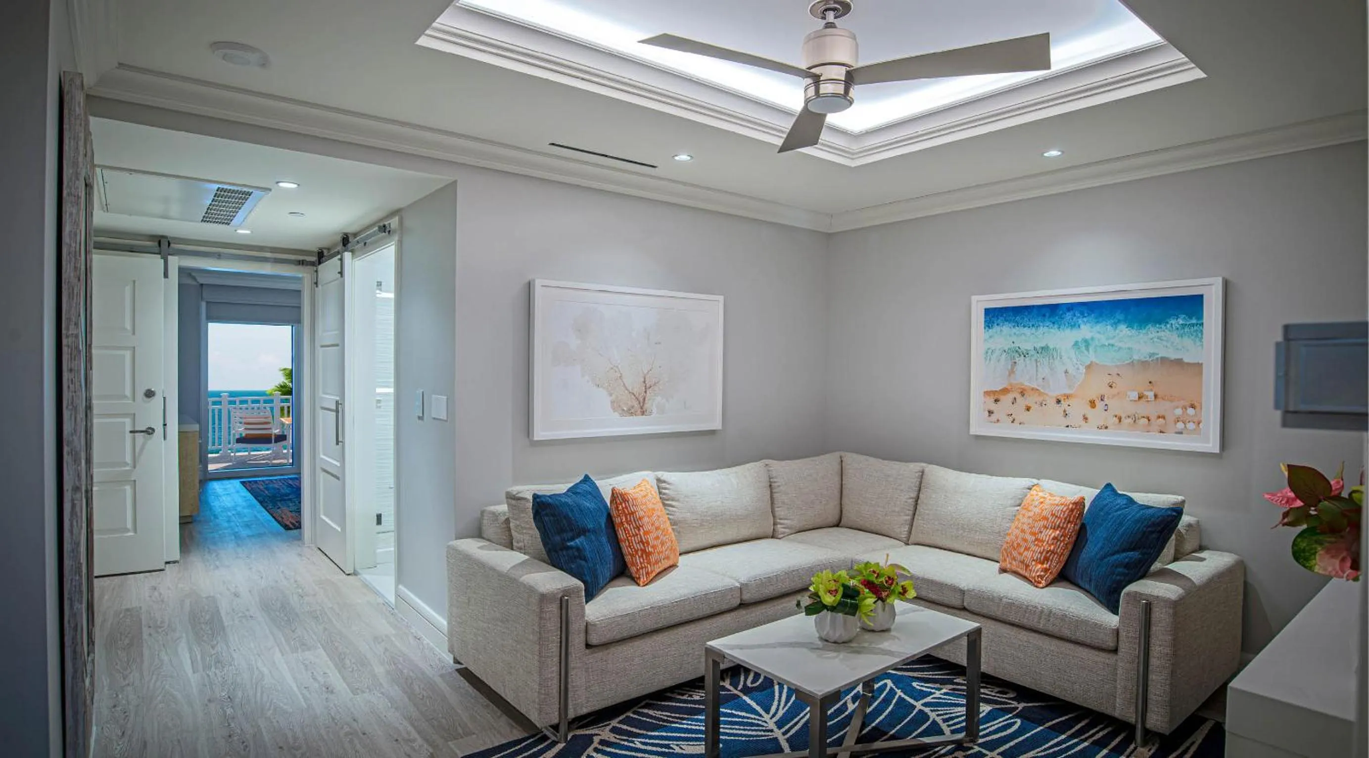 Living room in Sunseeker Resort Florida Gulf Coast, Curio Collection Hilton