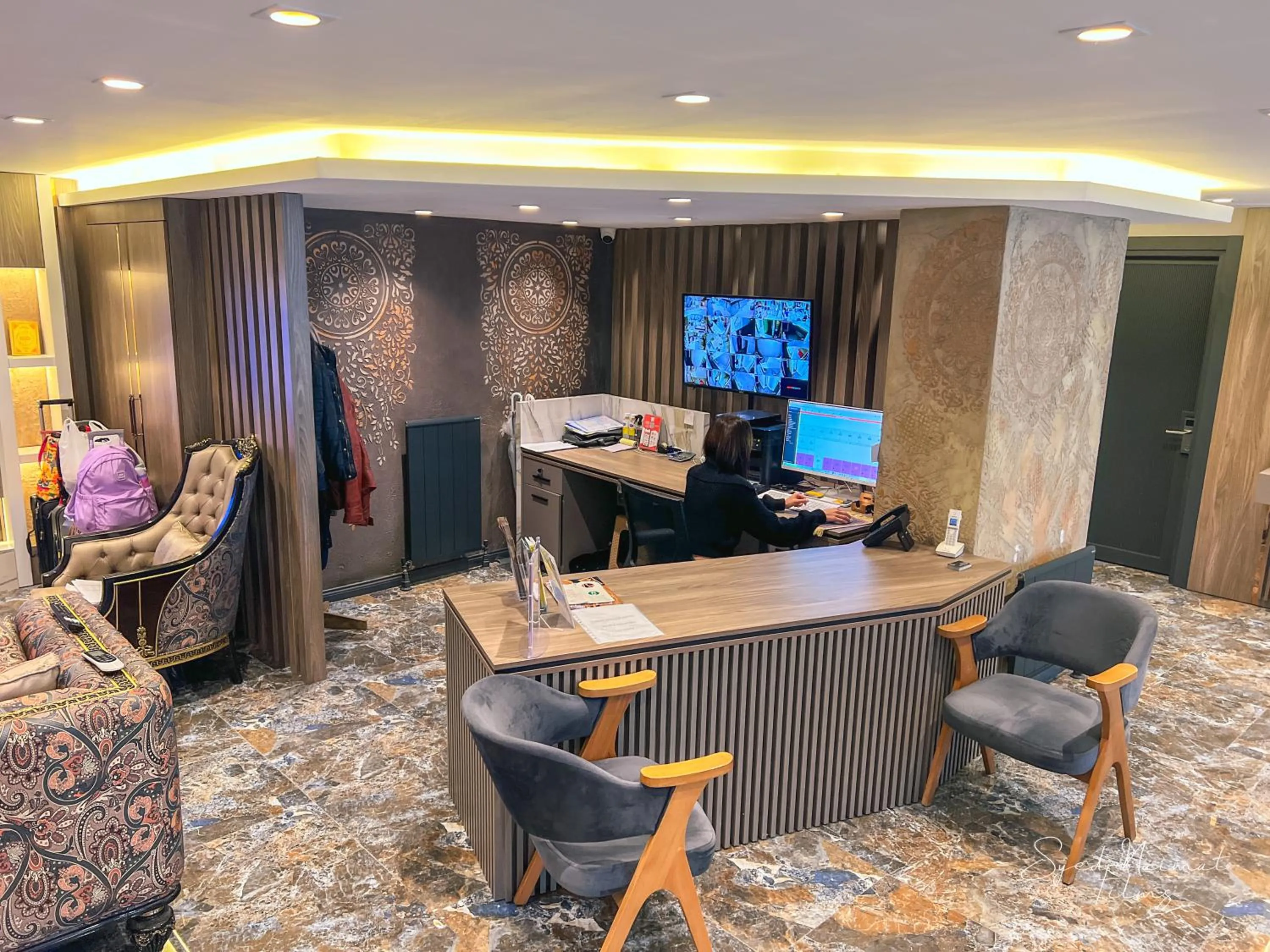 Lobby or reception in Sabiha Sultan Hotel-Karakoy