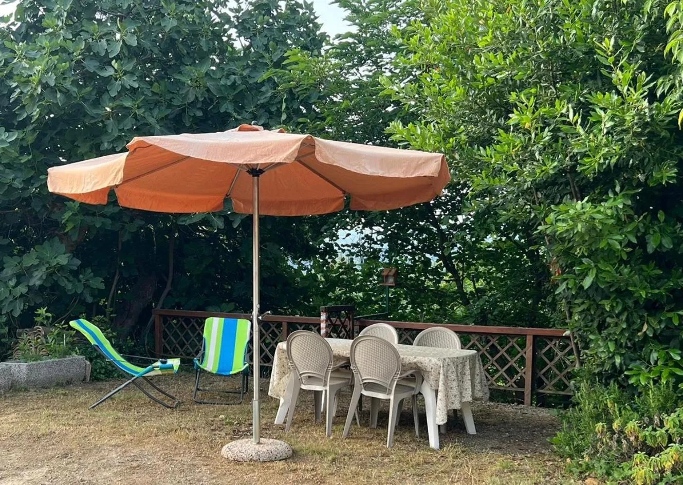 Seating area in Castello San Romano