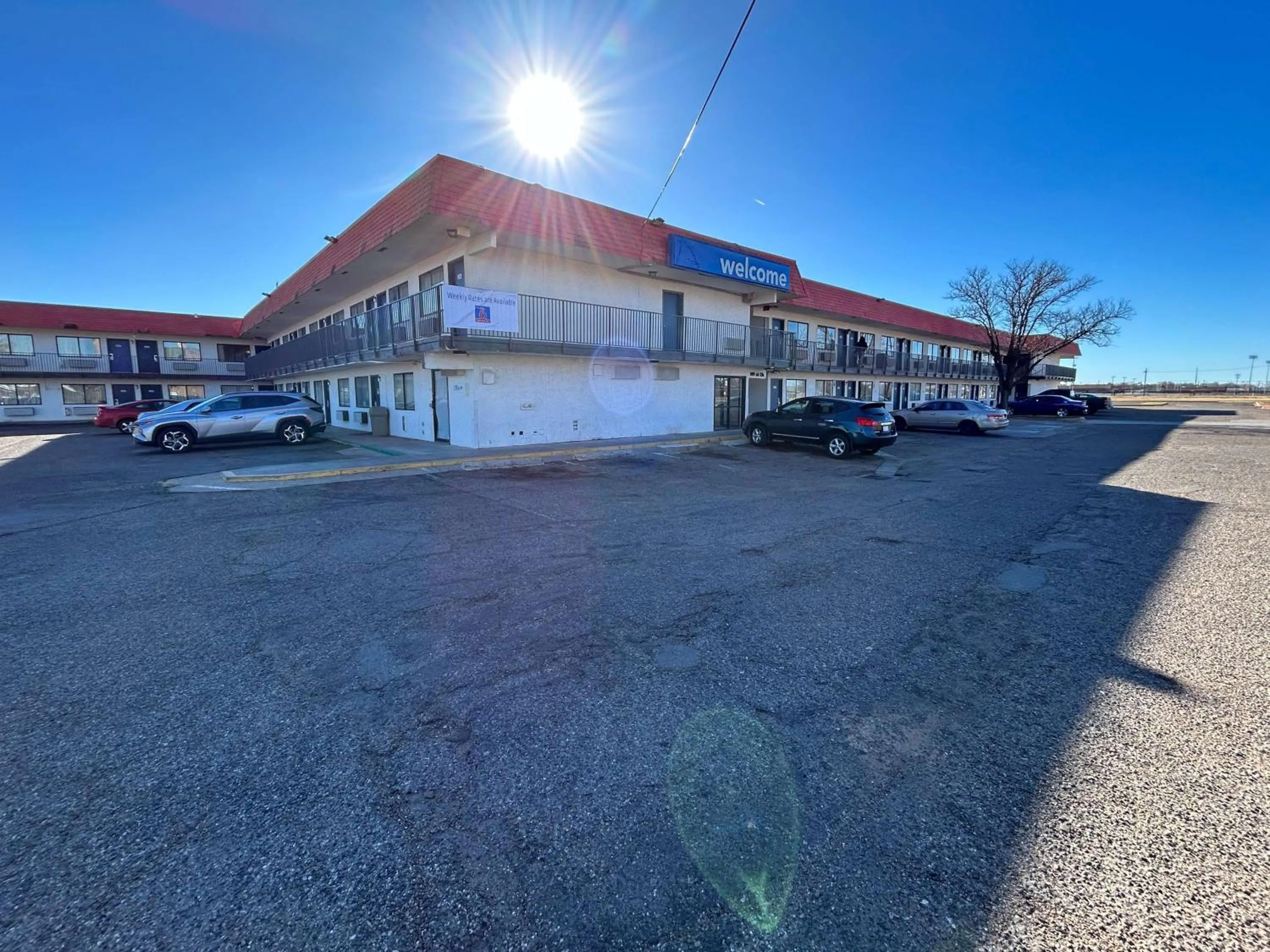 Property building in Studio 6 Lubbock, TX