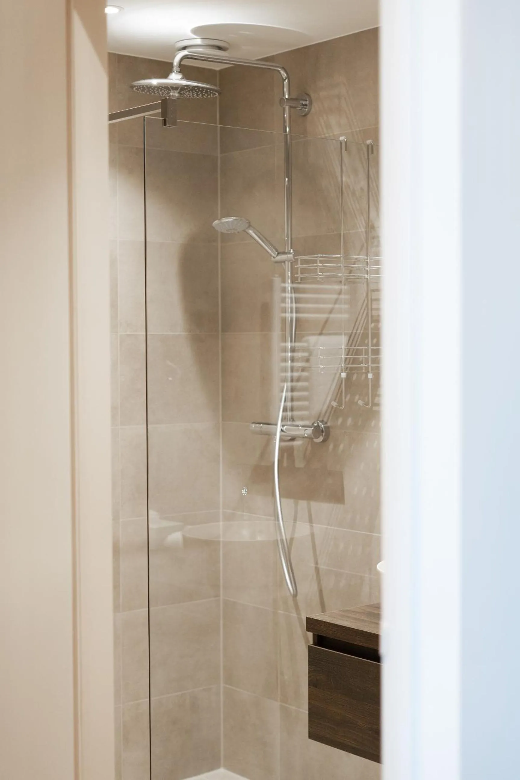 Shower in Hotel Veere