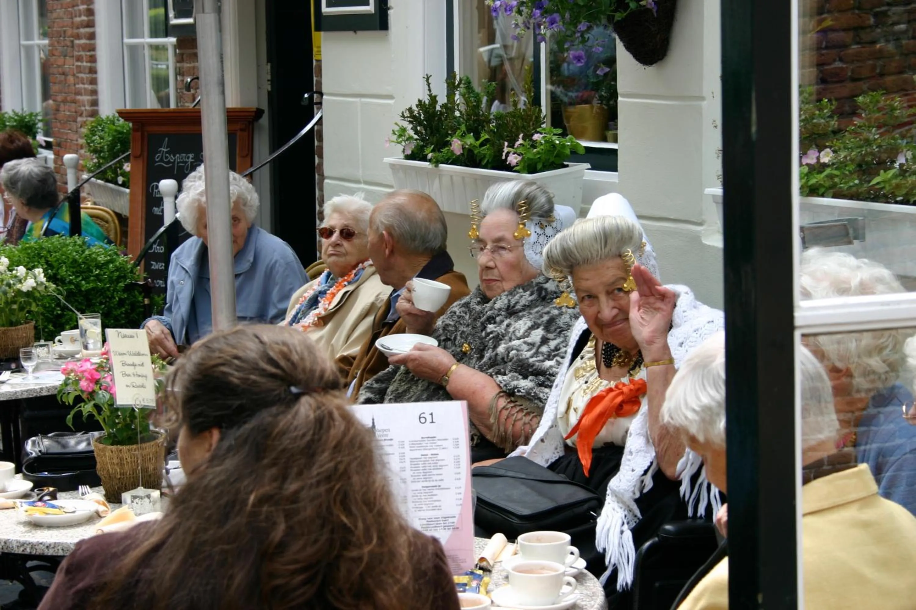 Facade/entrance in Hotel Veere