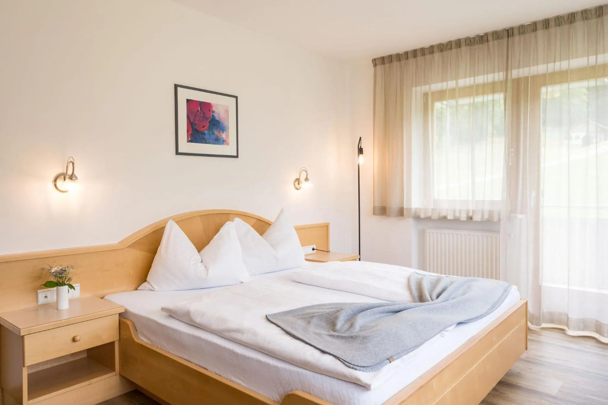 Bed in B&B Garni Schorneck