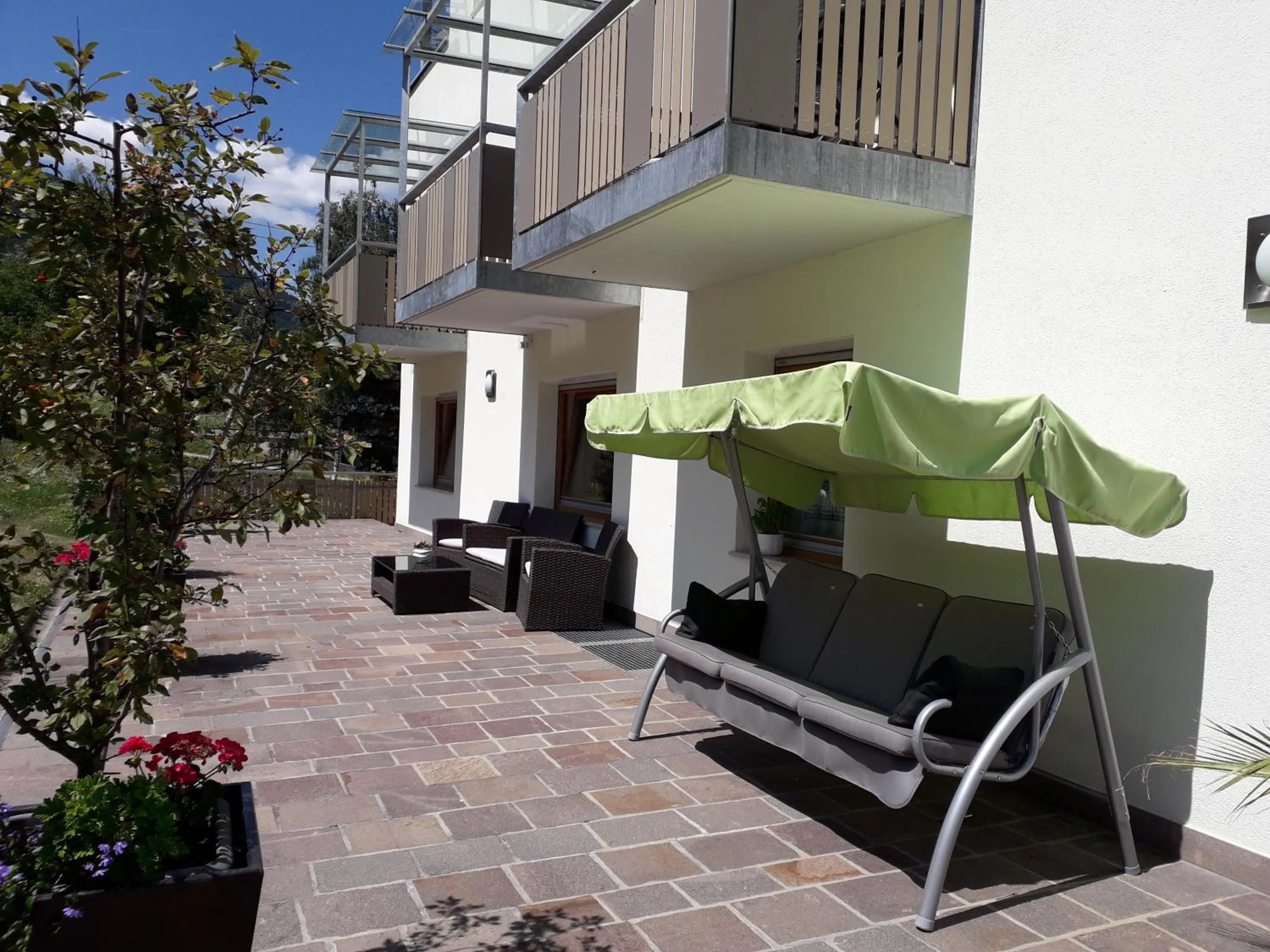 Balcony/Terrace in B&B Garni Schorneck