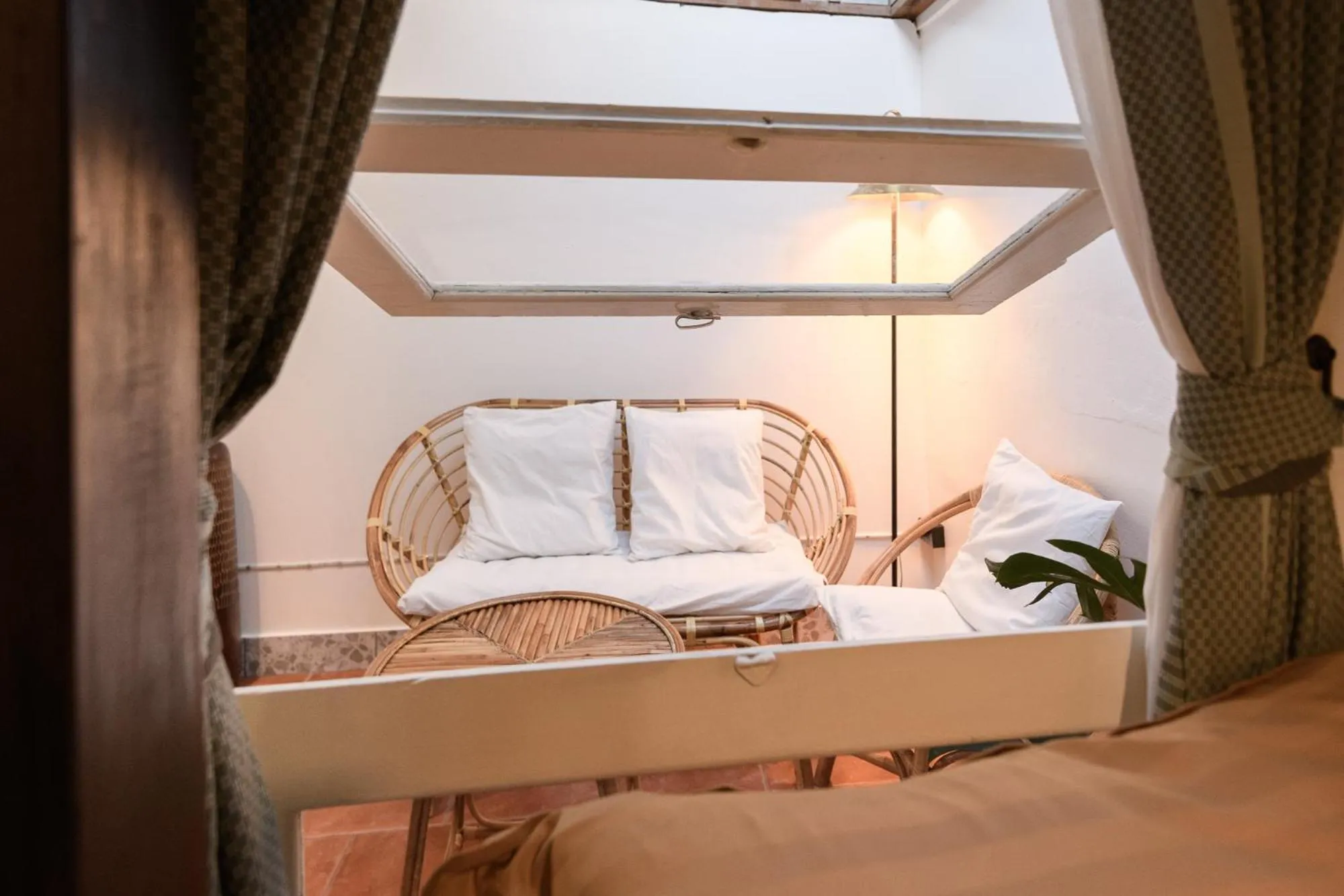 Photo of the whole room, Bed in Hanuman Boutique Stay &Eatery