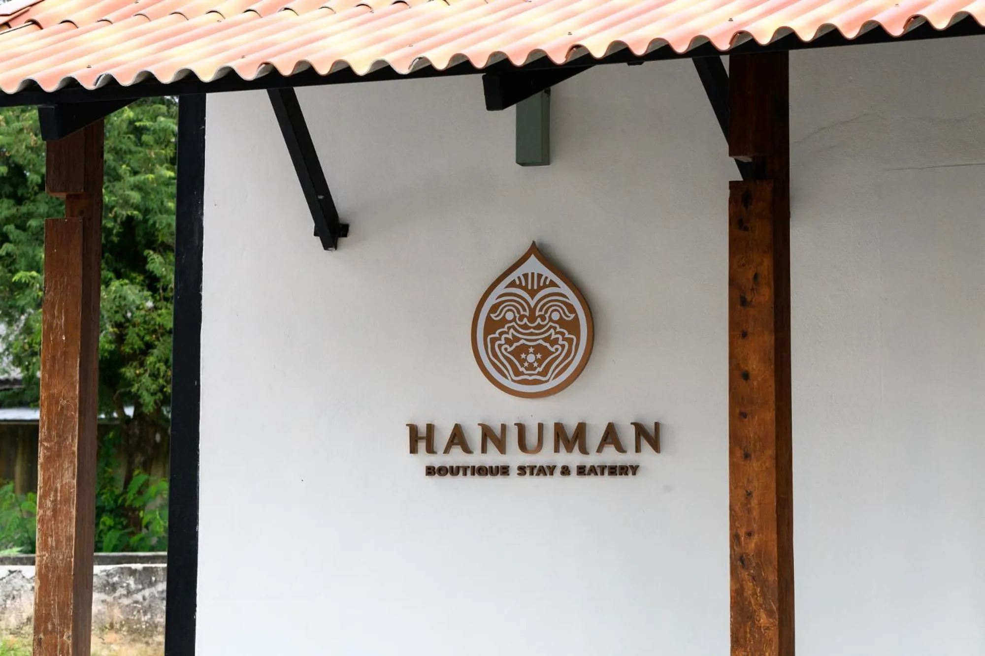 Property logo or sign in Hanuman Boutique Stay &Eatery