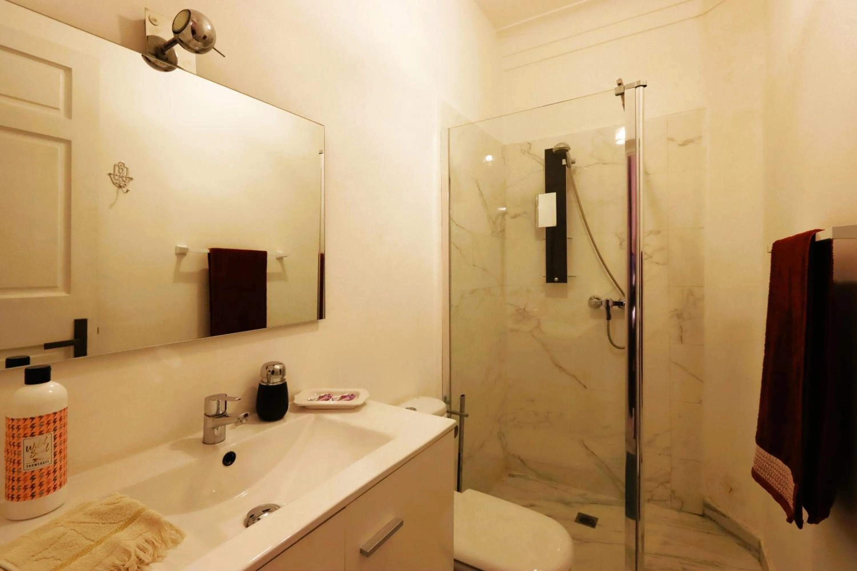 Shower in Riad VIP Bed & Breakfast