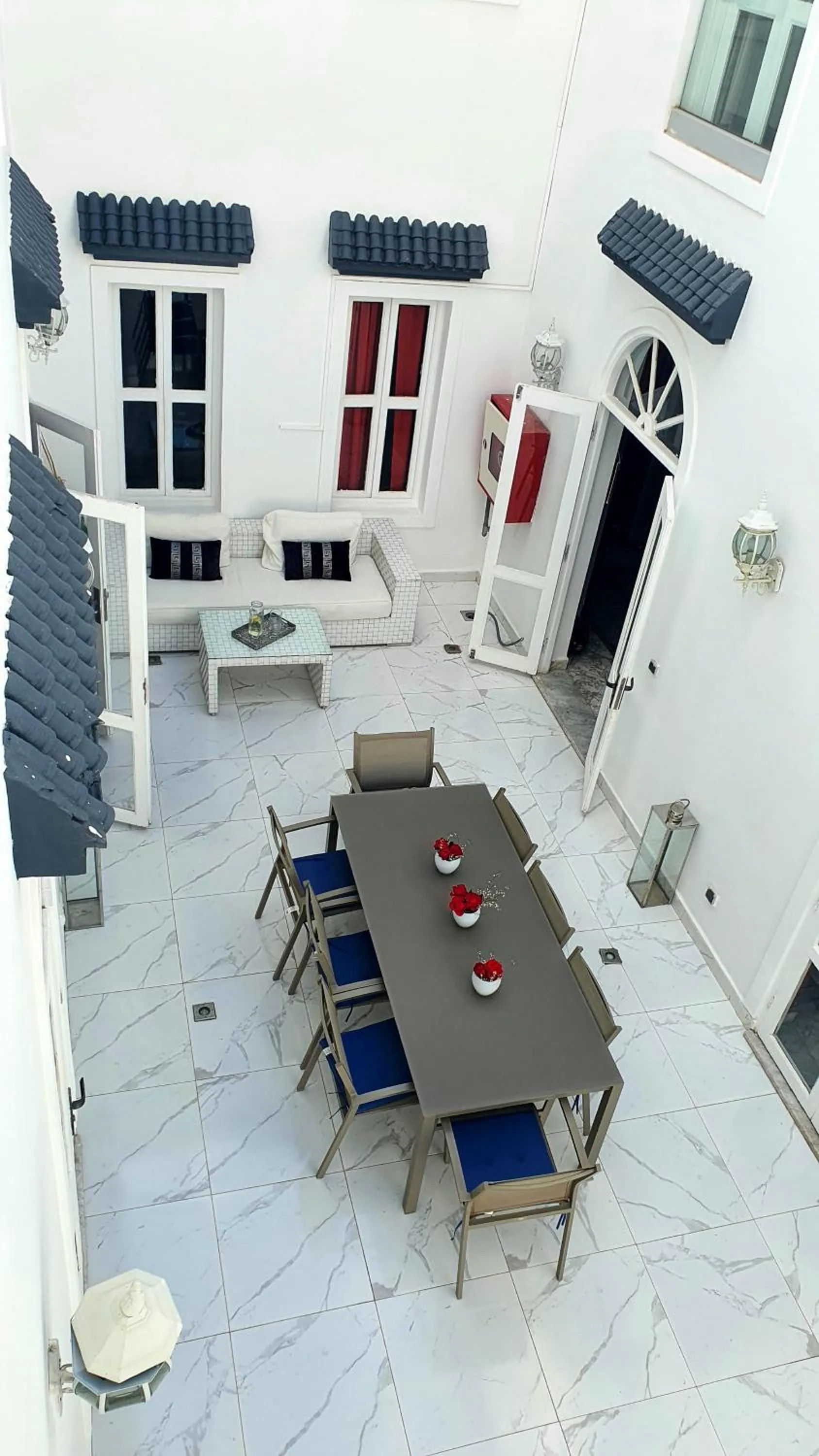 Patio in Riad VIP Bed & Breakfast