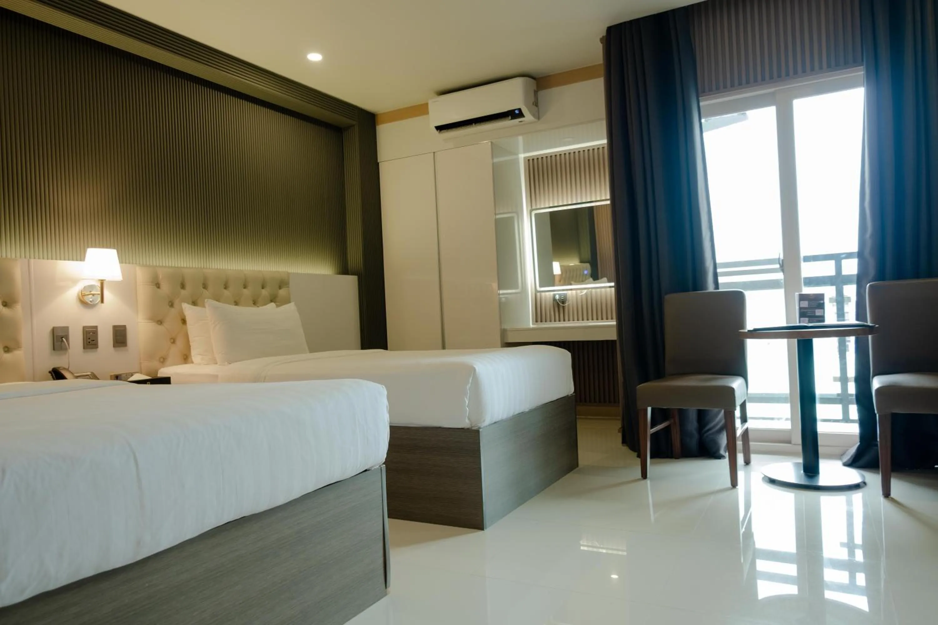 Bed in THE TIMES HOTEL