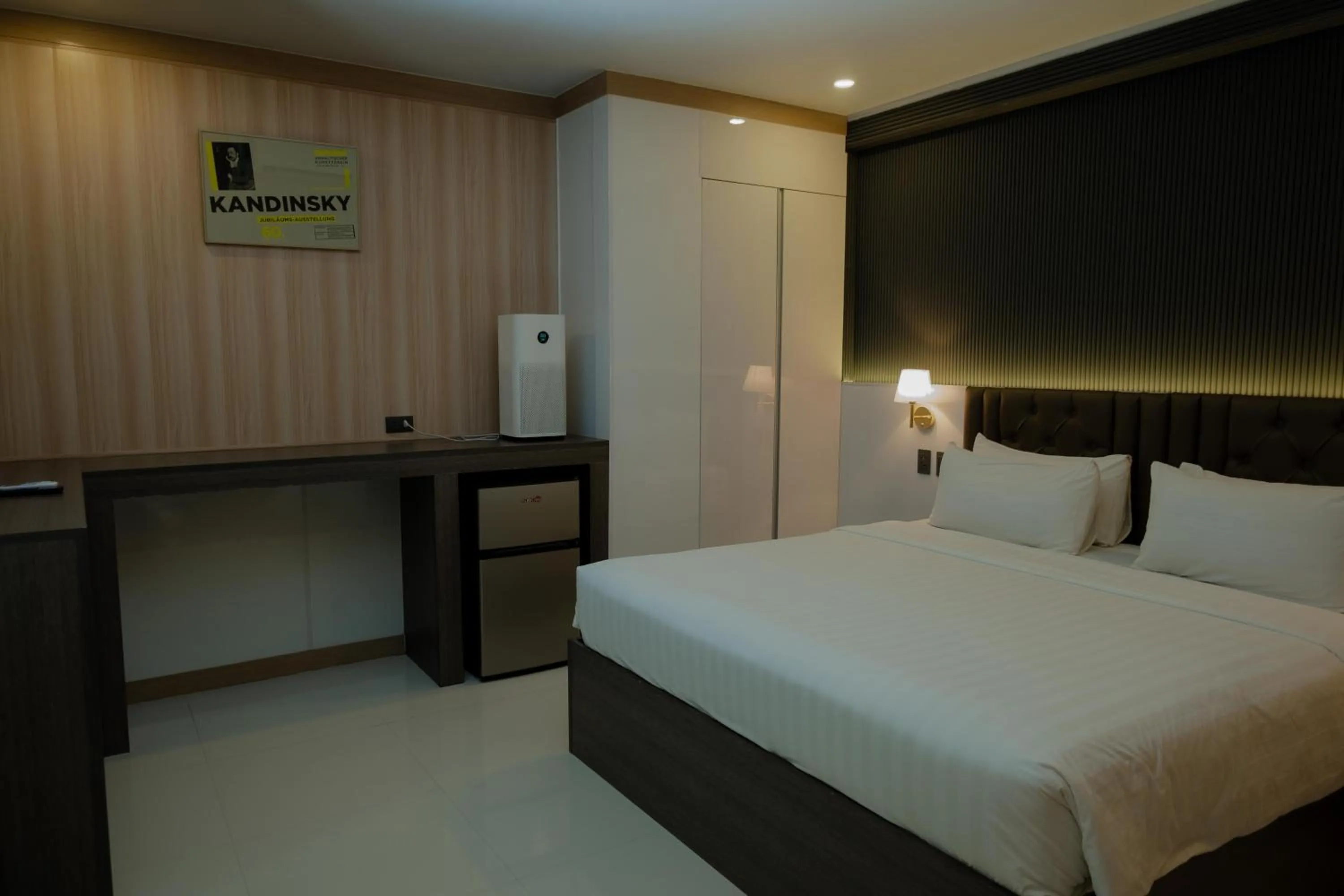 Bed in THE TIMES HOTEL