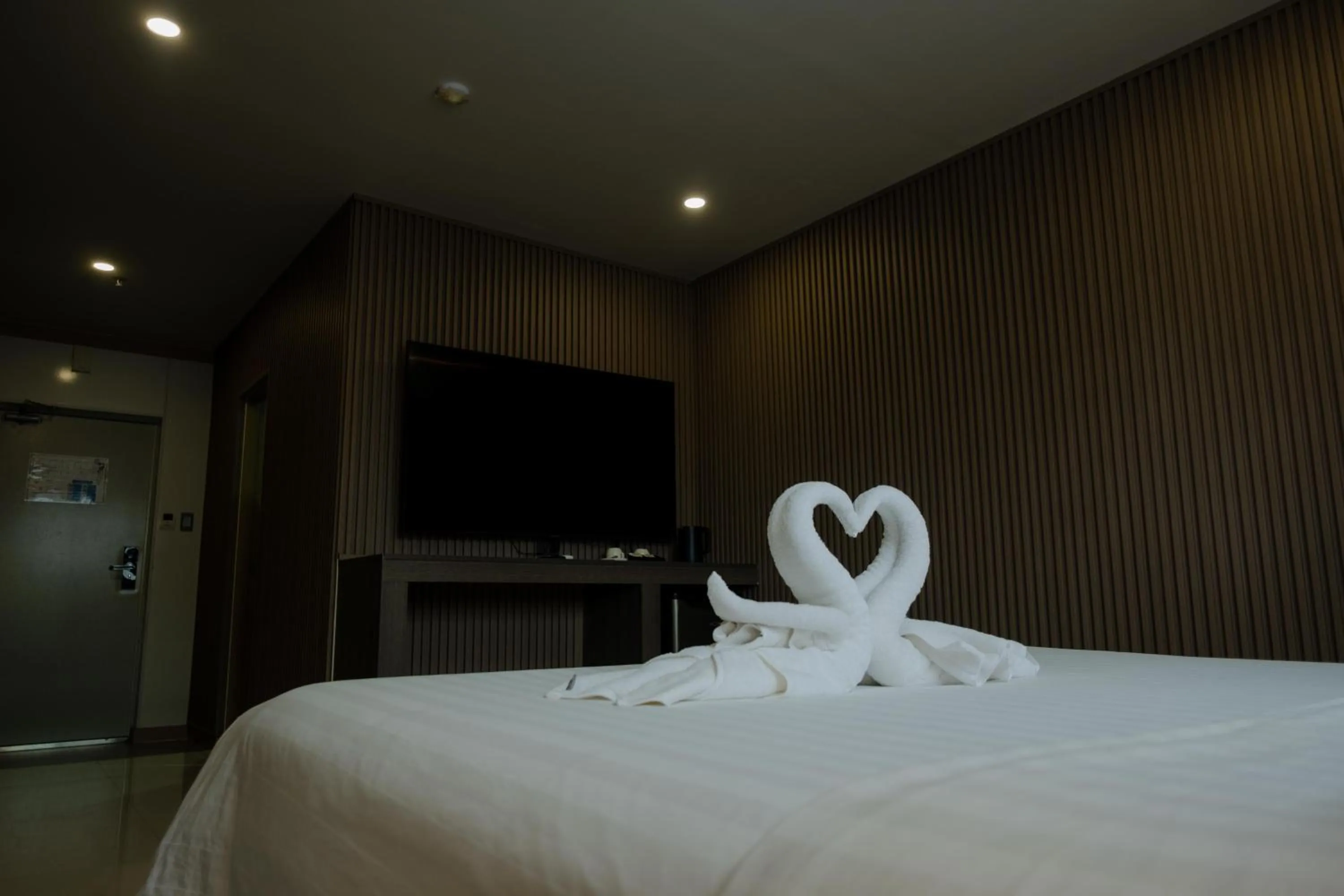 Bed in THE TIMES HOTEL